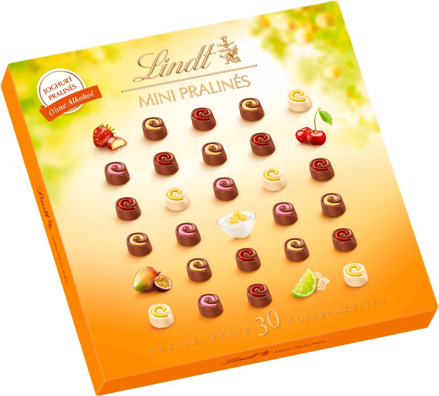 Lindt Mini pralinky jogurt 163 g