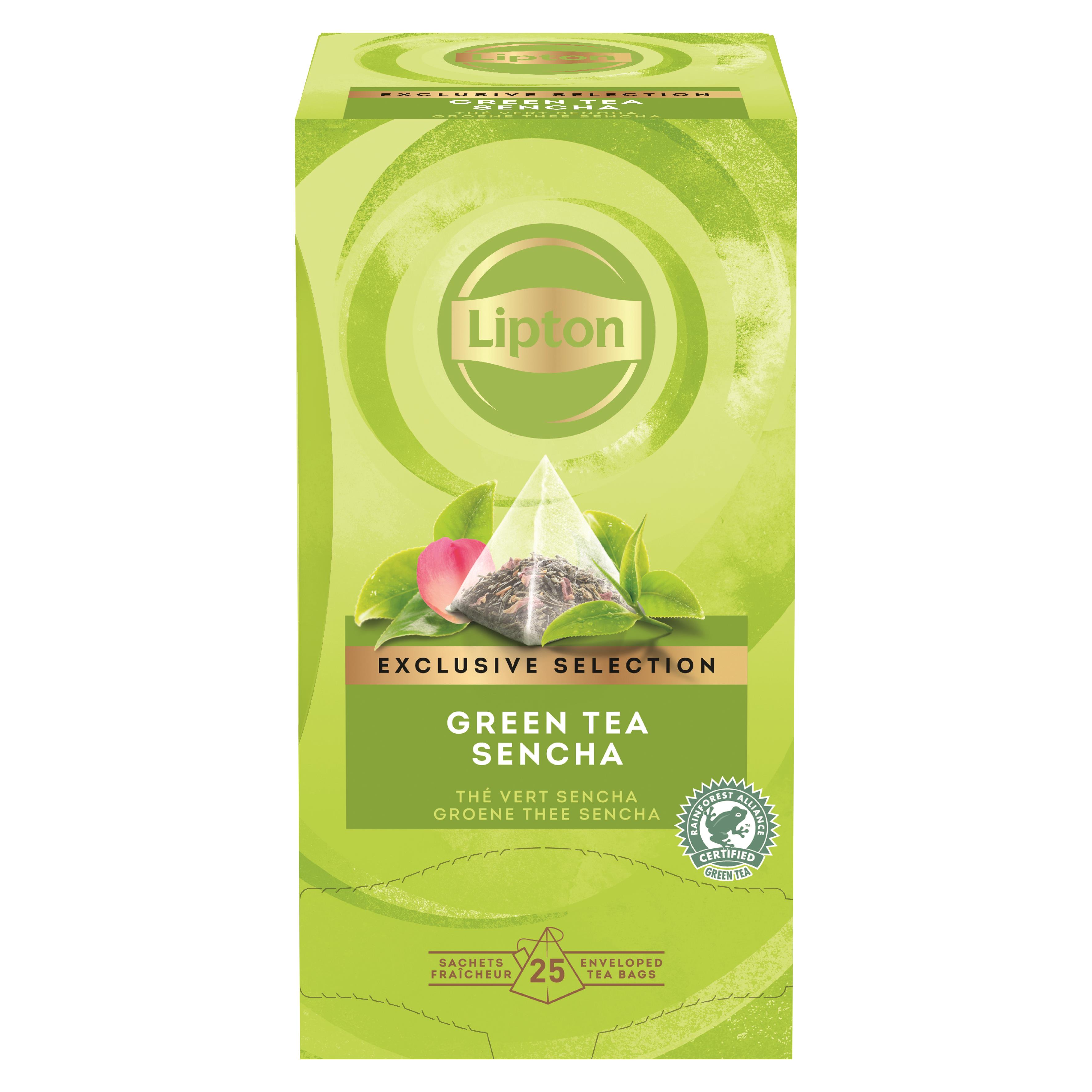 Lipton Pyramid Green Tea Sencha 25 × 1,8 g