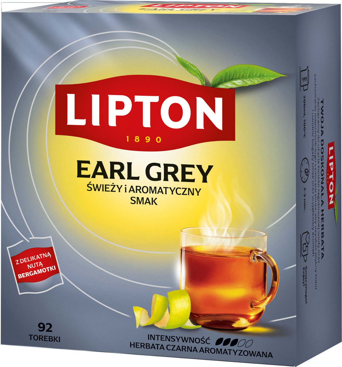 Lipton Earl Grey 92 × 1,5 g