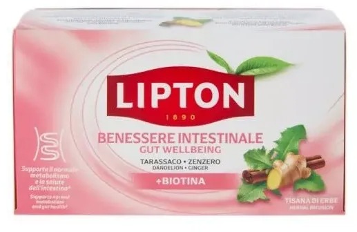Lipton Gut Health Biotin 17 × 1,9 g