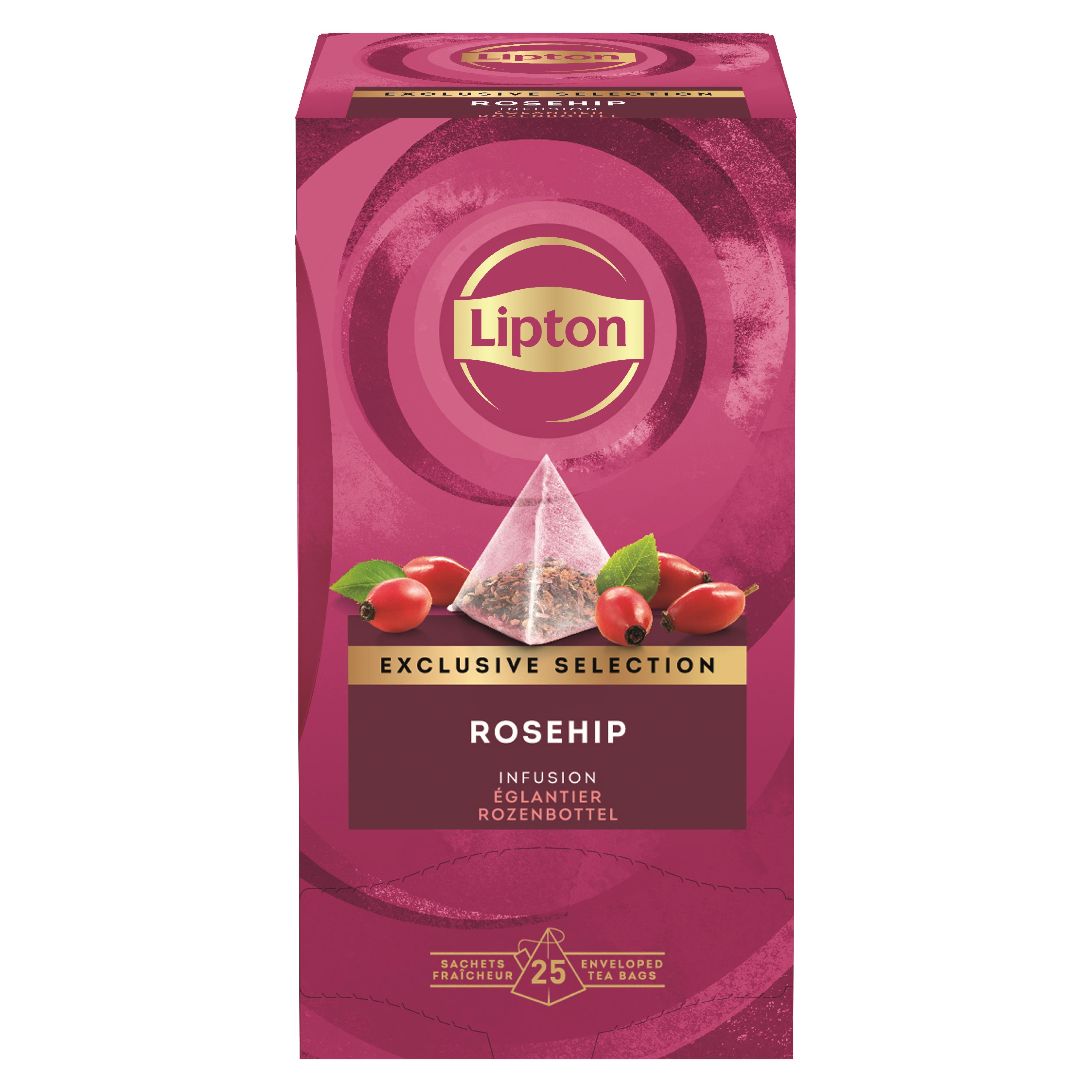 Lipton Pyramid Rosehip 25 × 2,52 g