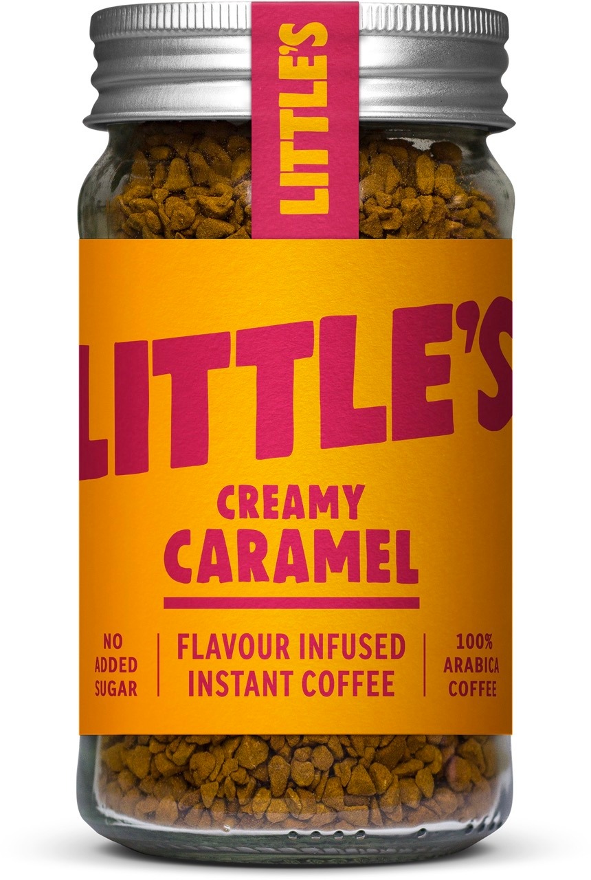 Little's Instantní káva s příchutí čokolády a karamelu