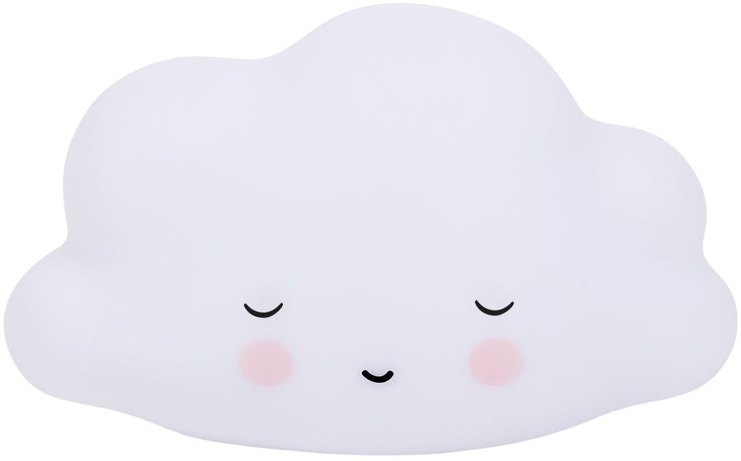 Noční světlo spící obláček od A Little Lovely Company