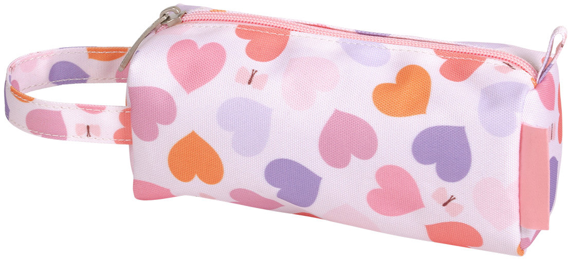 A Little Lovely Company Pouzdro na pastelky – srdce