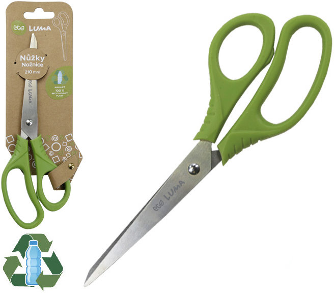 LUMA ECO nerezové 21 cm, zelené