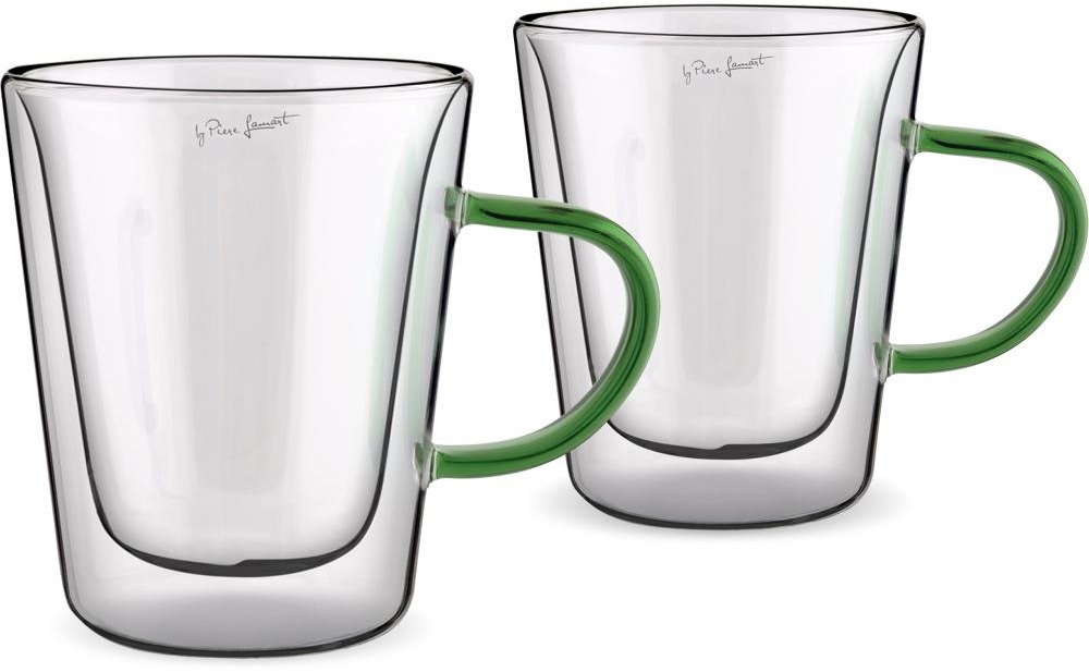 Lamart termosklenice LT9118 VASO Set Tea 300 ml 2 ks zelený