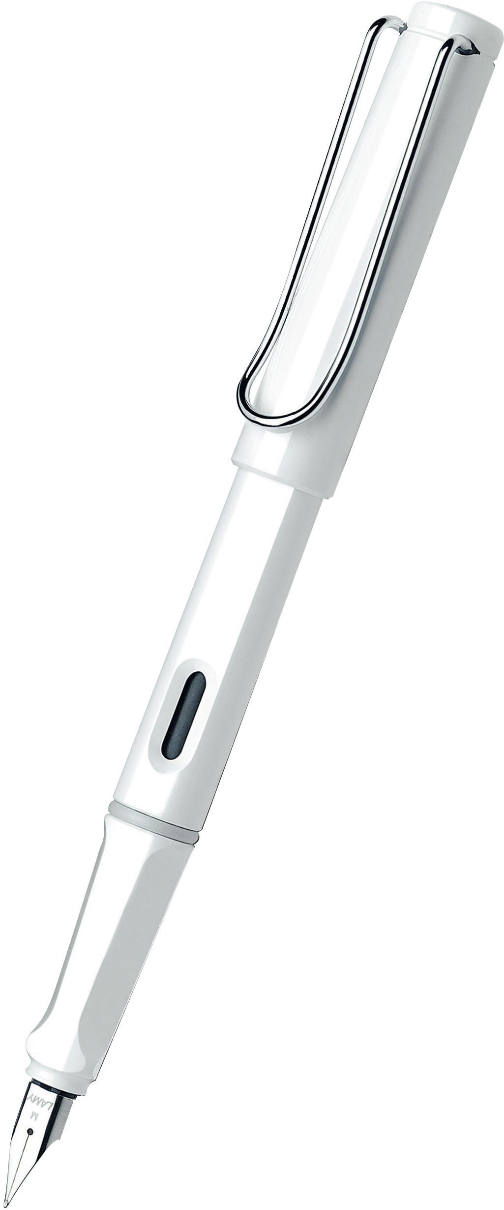 LAMY safari Shiny White plnicí pero