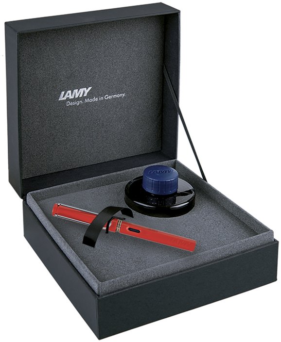 Propiska LAMY Safari Shiny Red v elegantním designu