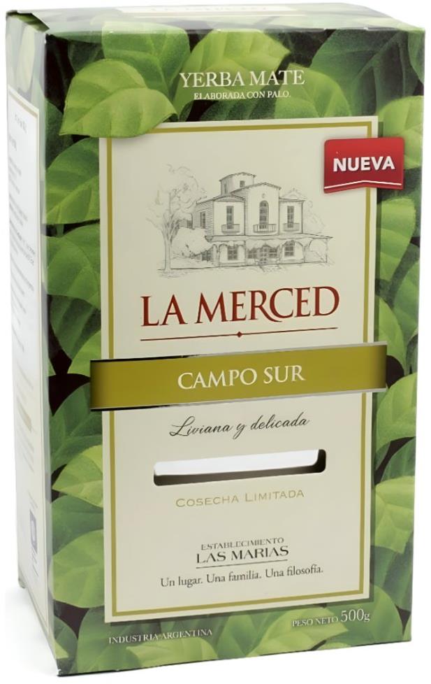 La Merced Yerba Maté Campo Sur 500 g