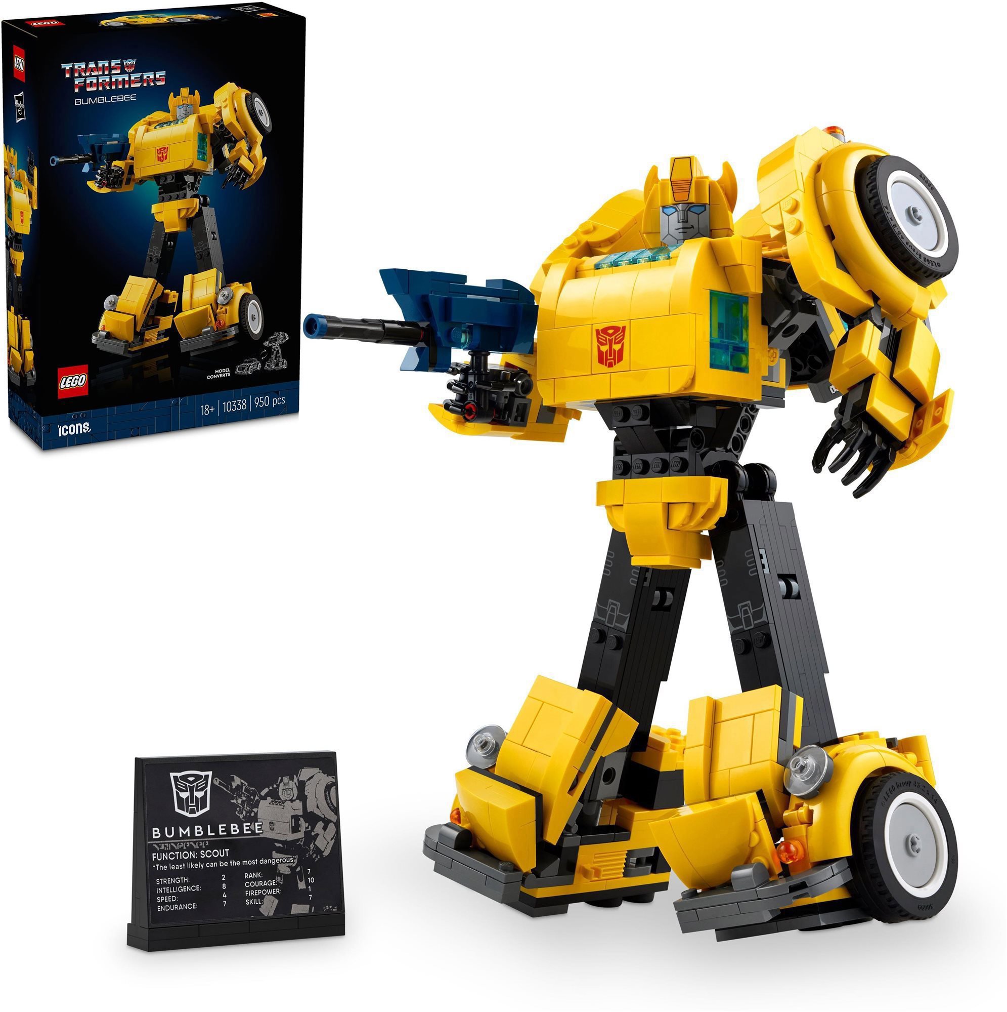 LEGO® Icons 10338 Bumblebee stavebnice