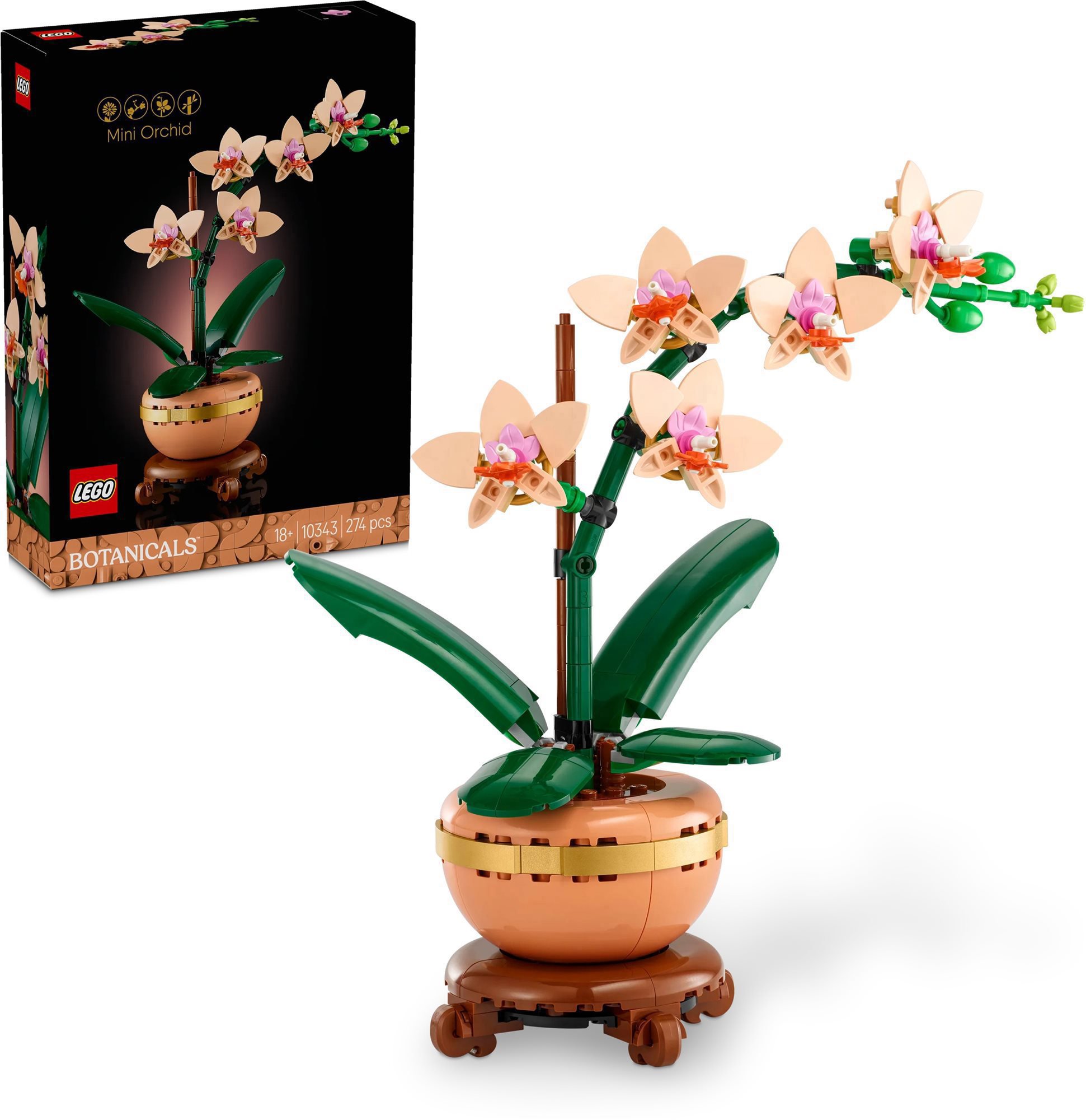 Miniaturní orchidej LEGO Botanicals 10343