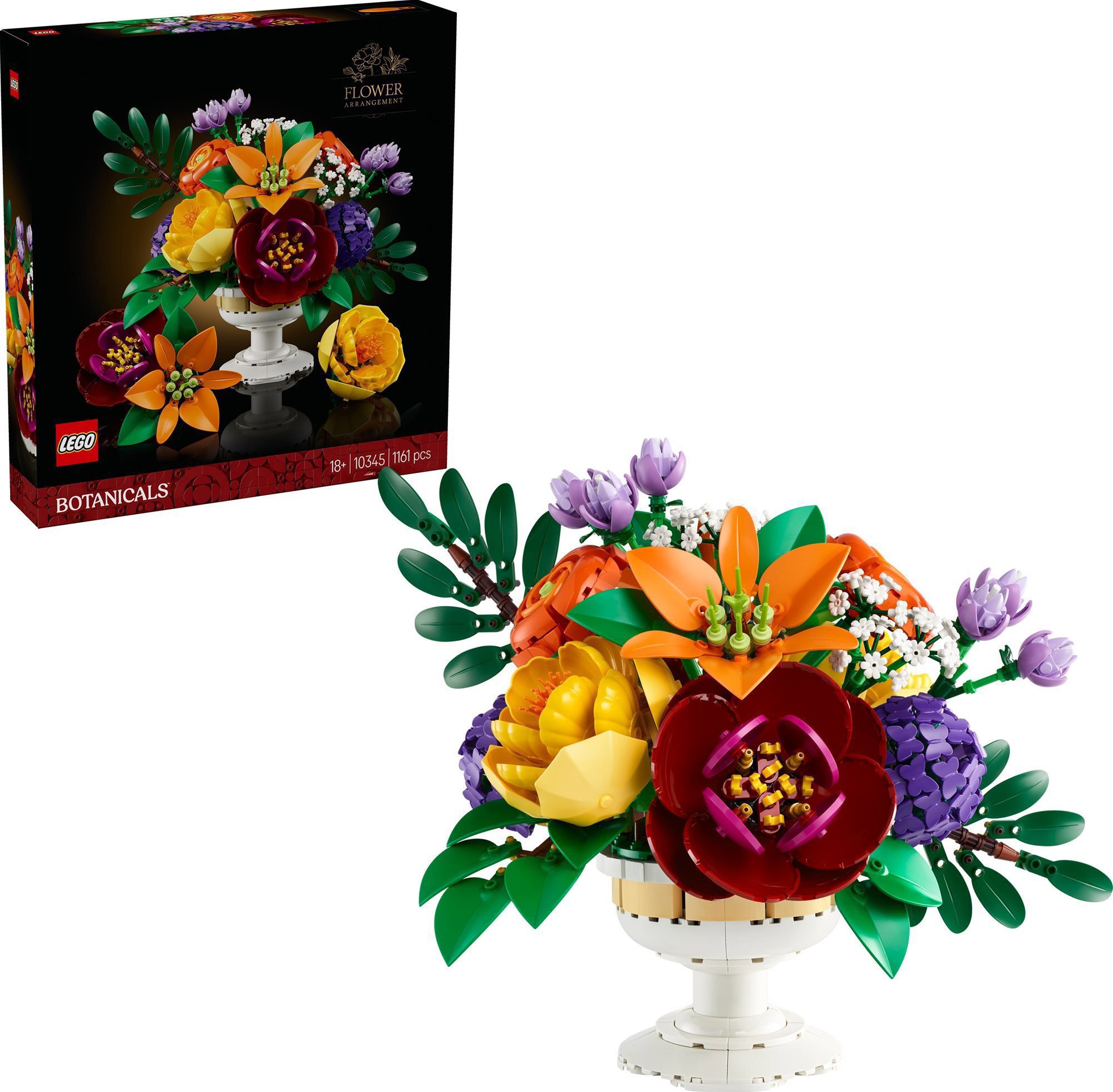 LEGO® Botanicals 10345 Květinové aranžmá - kreativní dekorace