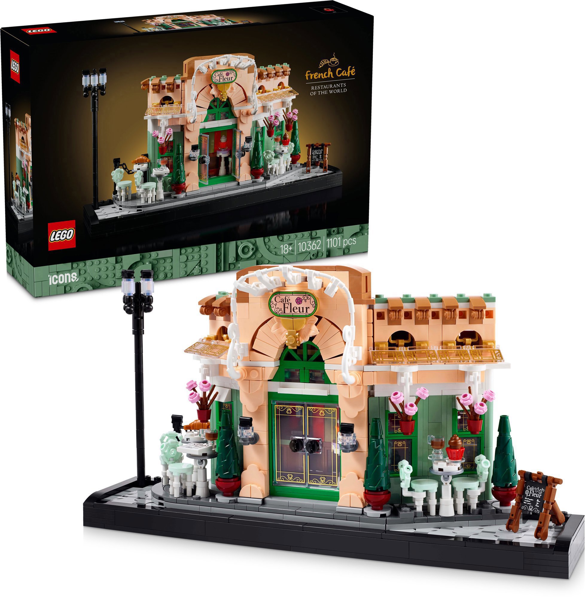LEGO Icons 10362 Francouzská kavárna stavebnice
