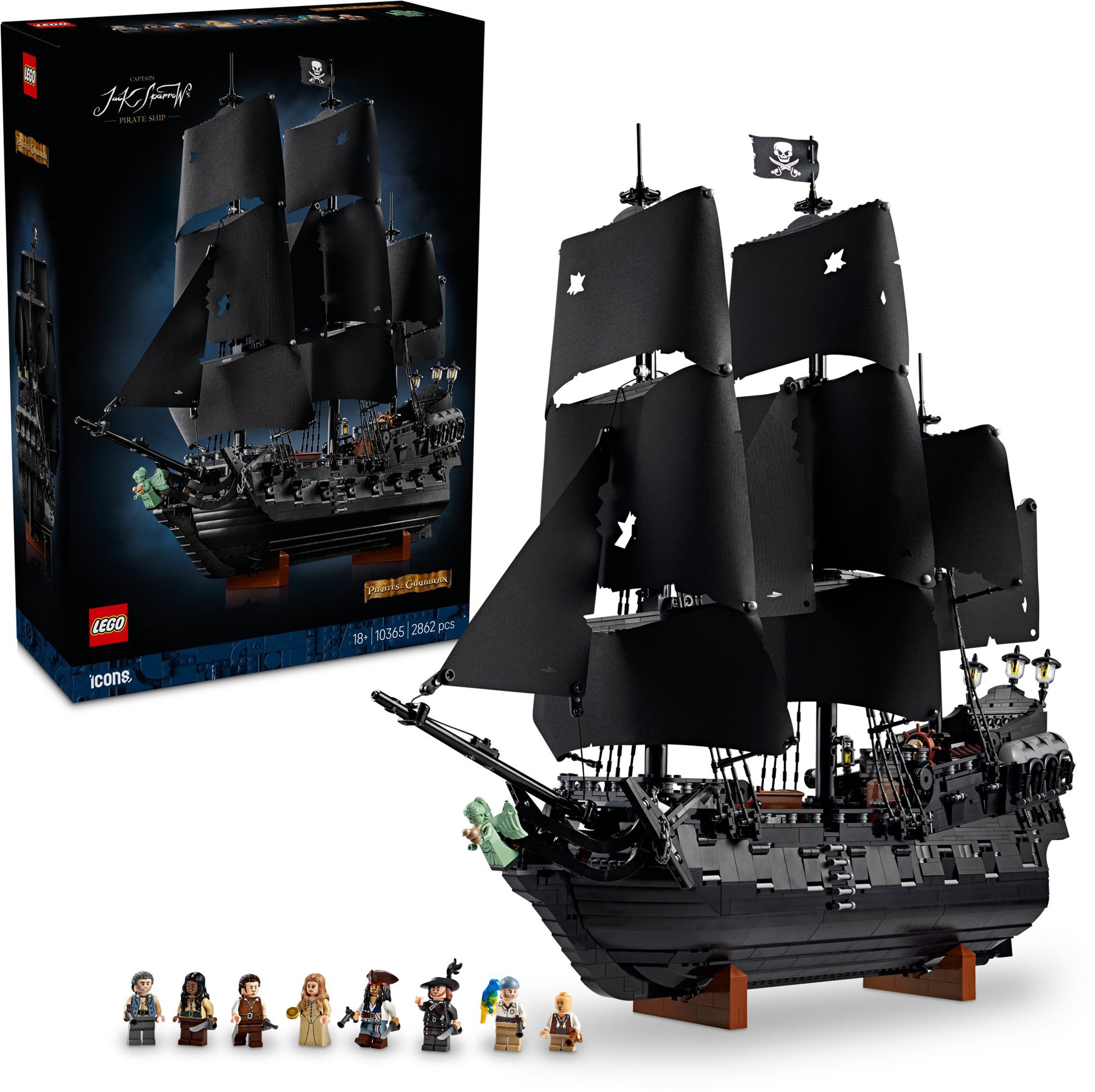 LEGO® Icons 10365 Pirátská loď kapitána Jacka Sparrowa