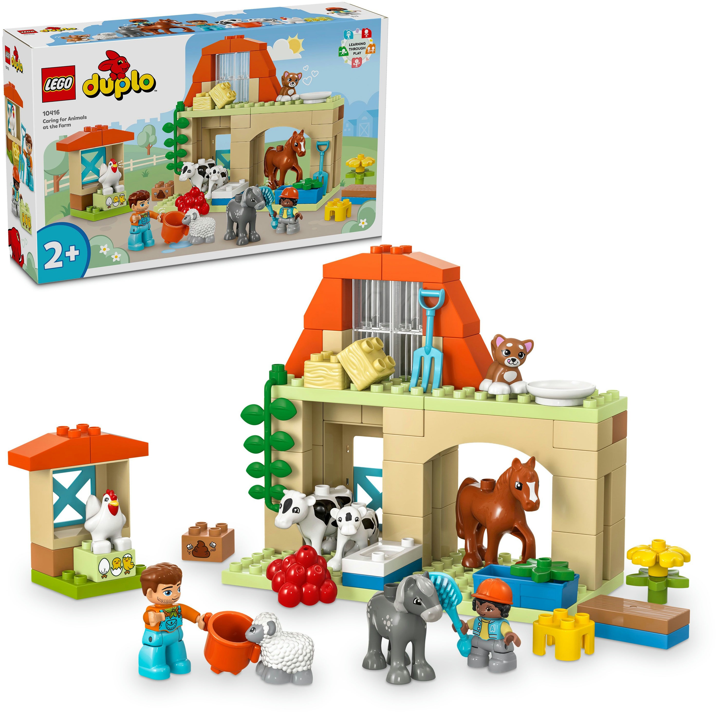 Stavebnice LEGO® DUPLO® 10416 s figurkami zvířat a farmářem