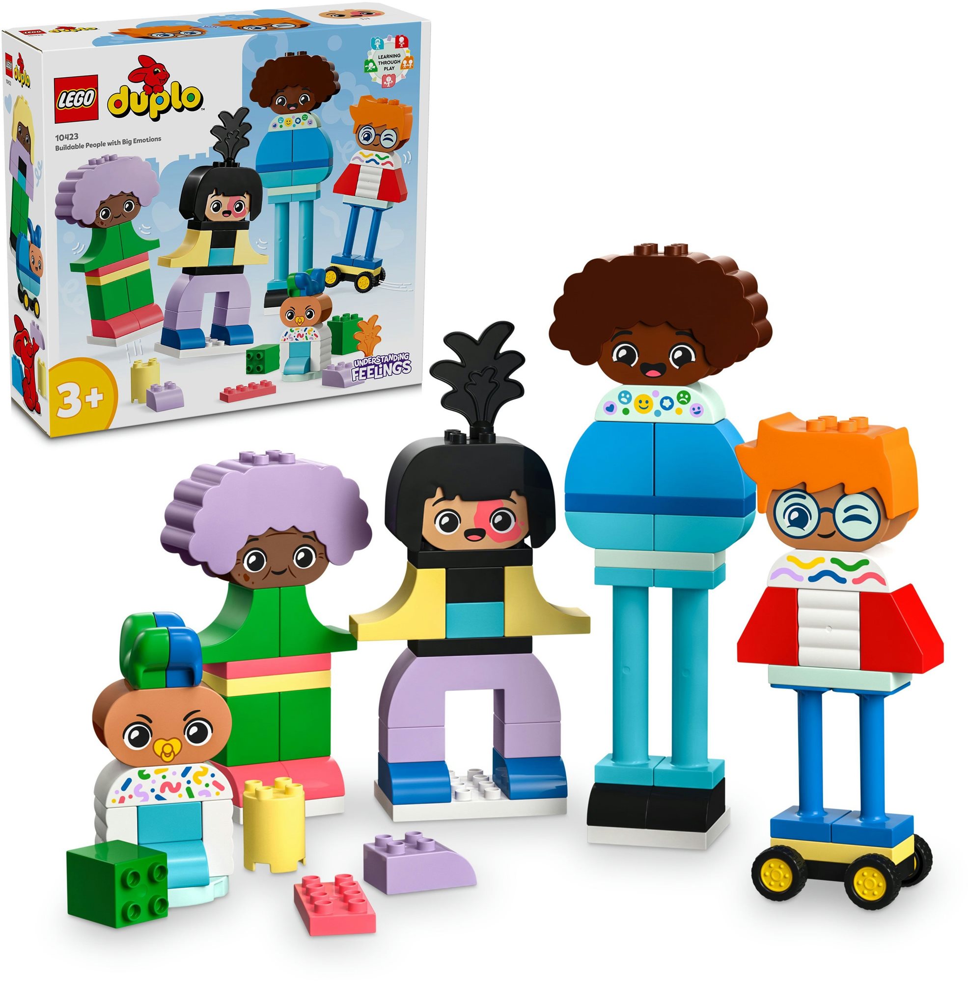 LEGO DUPLO 10423 Sestavitelní lidé s velkými emocemi