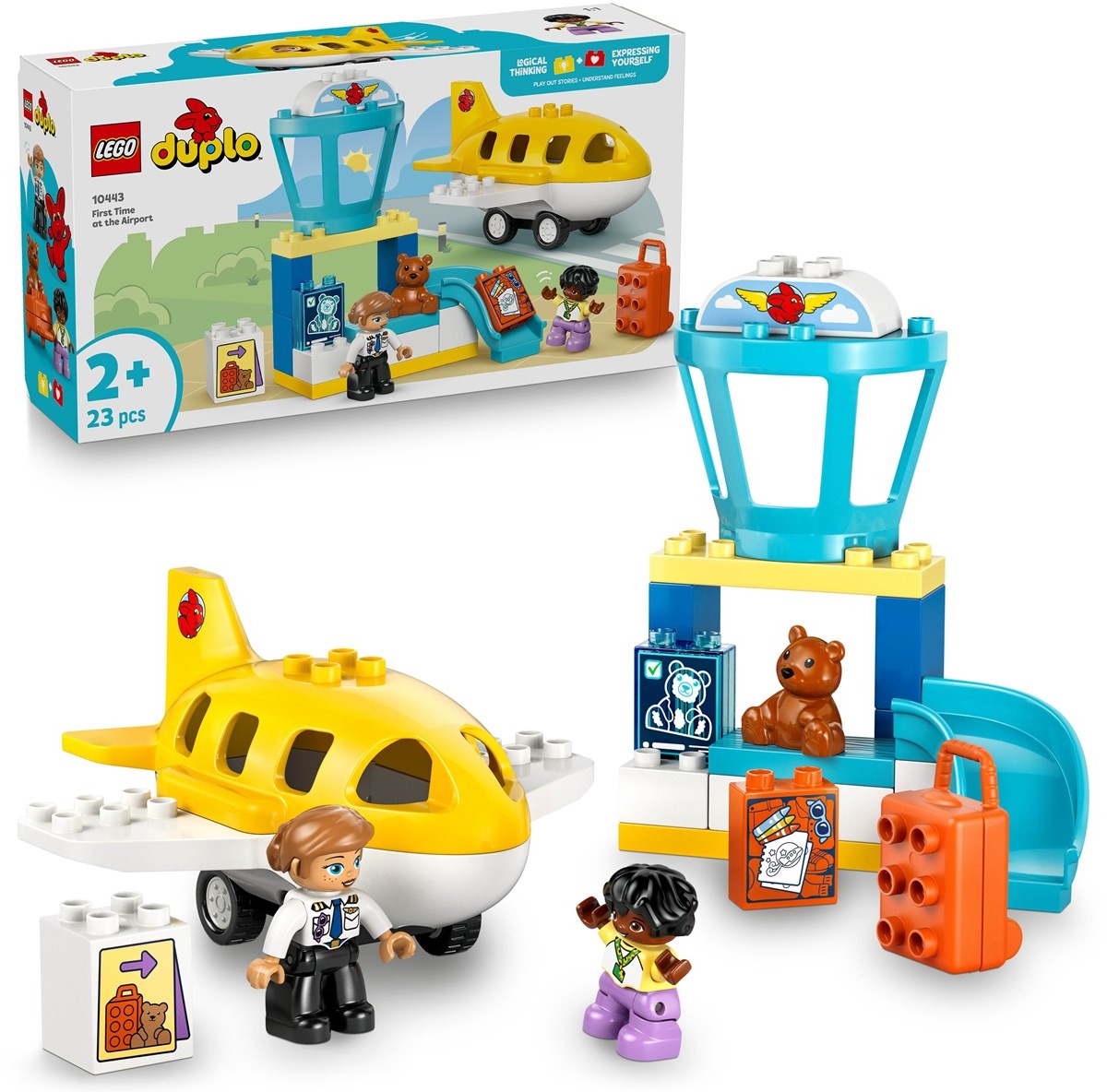 LEGO DUPLO 10443 Poprvé na letišti - hračka pro děti