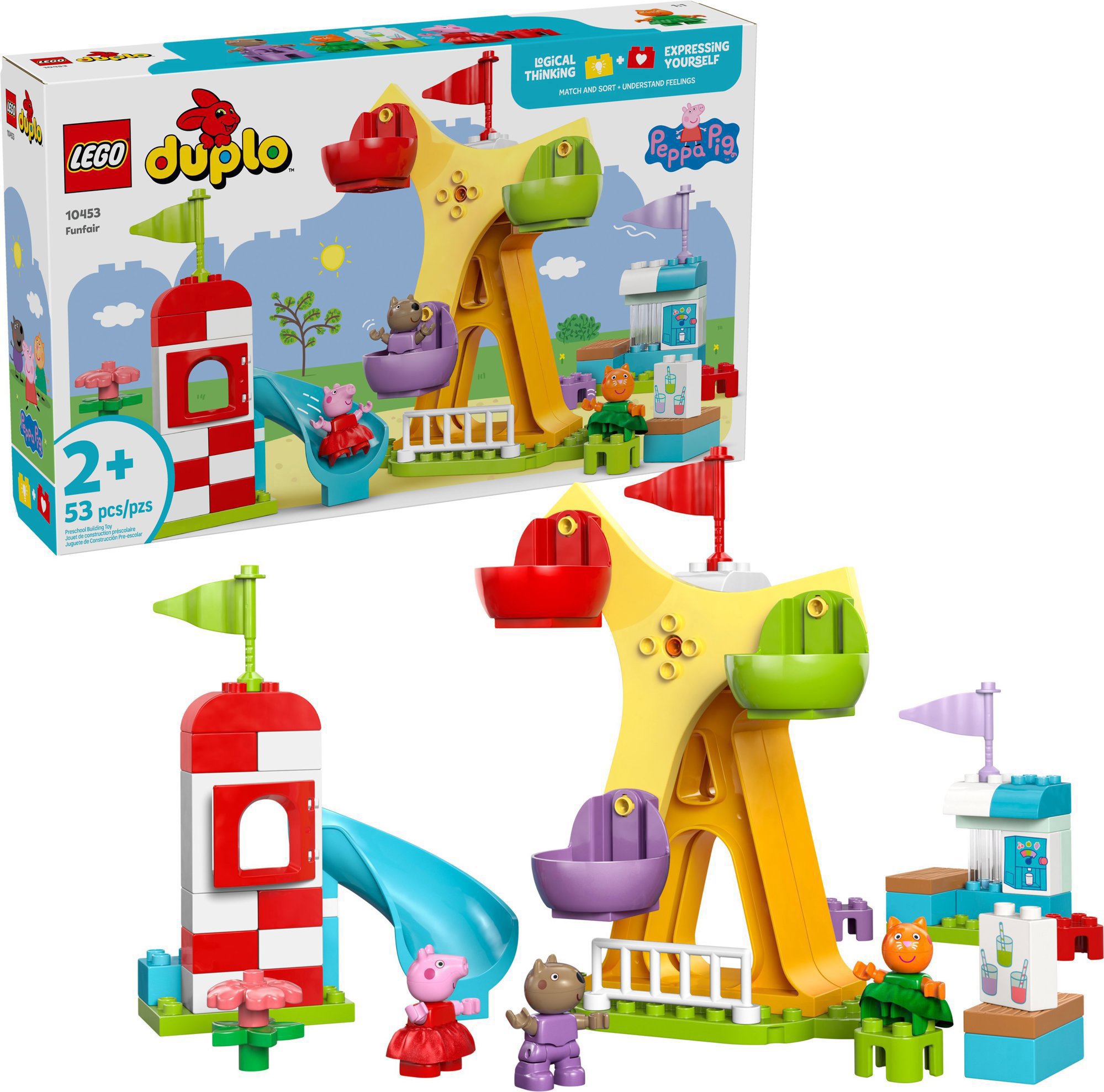 LEGO DUPLO Prasátko Peppa 10453 Zábavní park