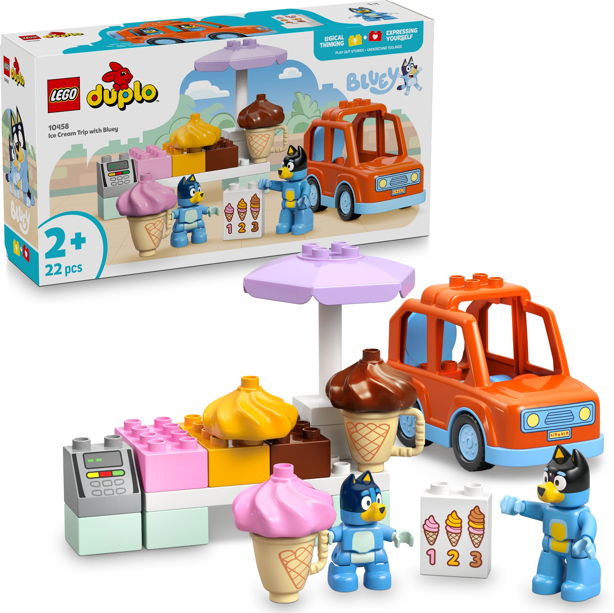 LEGO DUPLO Bluey 10458 - hračka pro děti