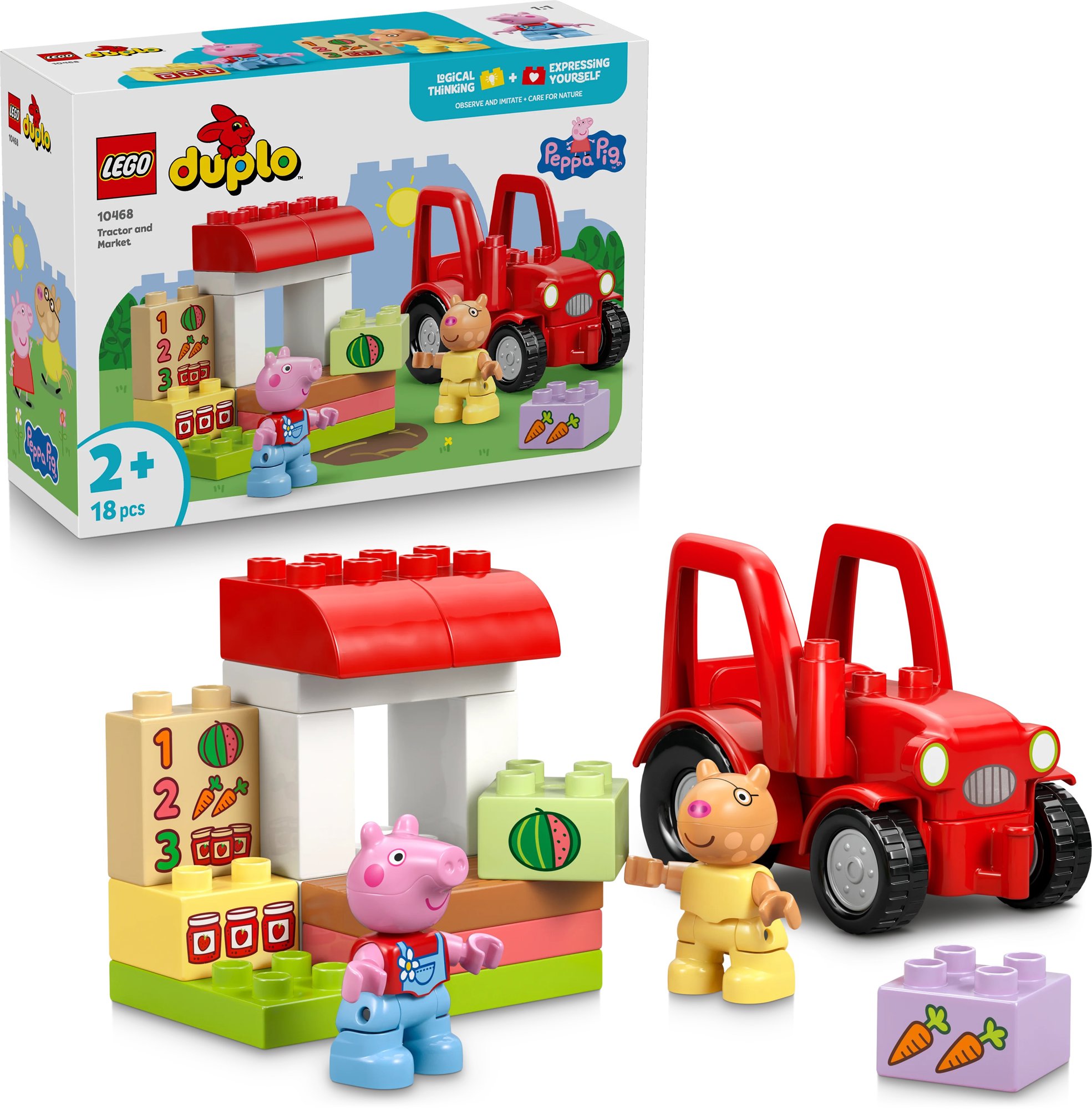 LEGO DUPLO Prasátko Peppa 10468 - zábavná stavebnice pro malé děti