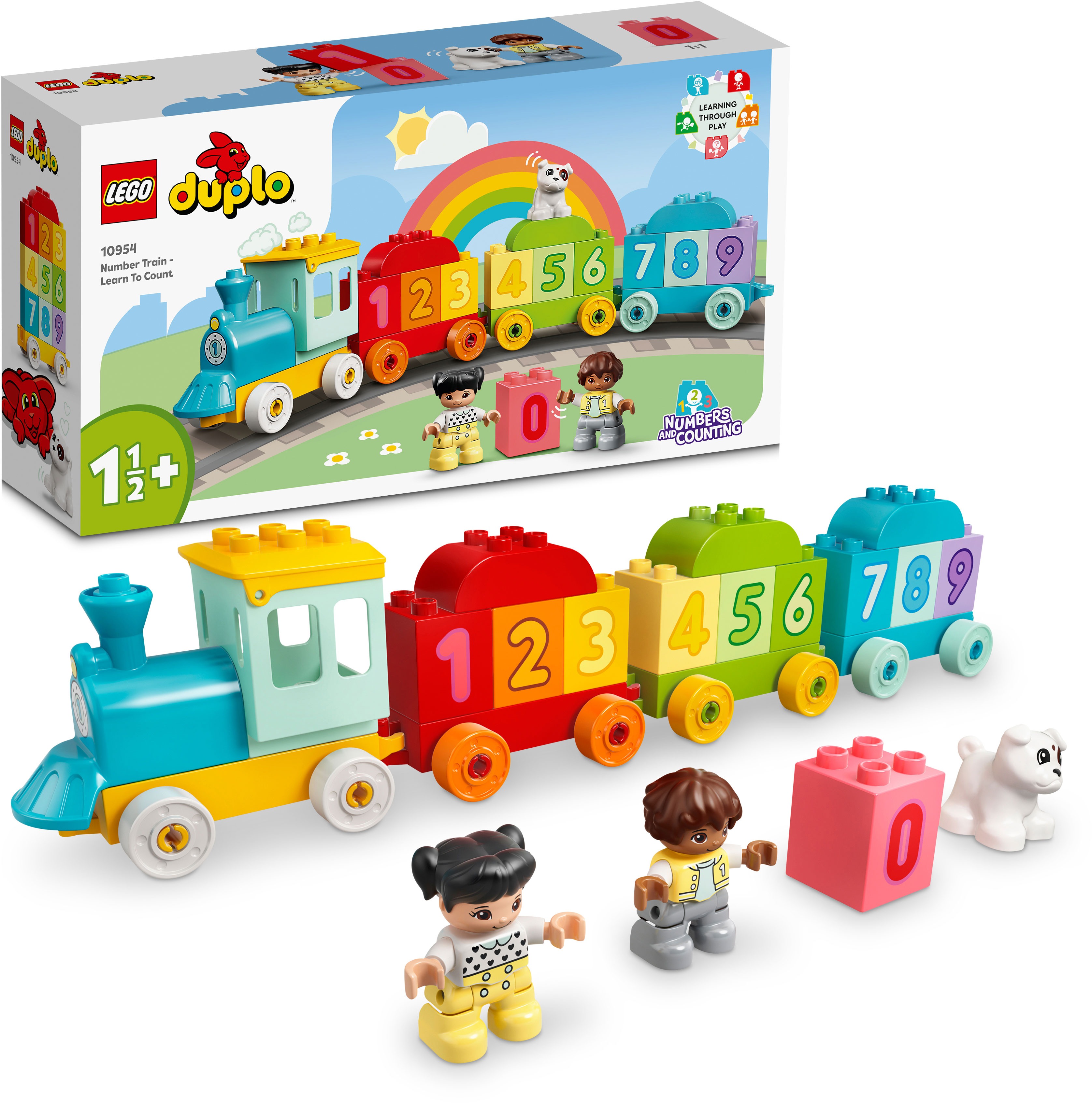 LEGO DUPLO 10954 Vláček s čísly – Učíme se počítat