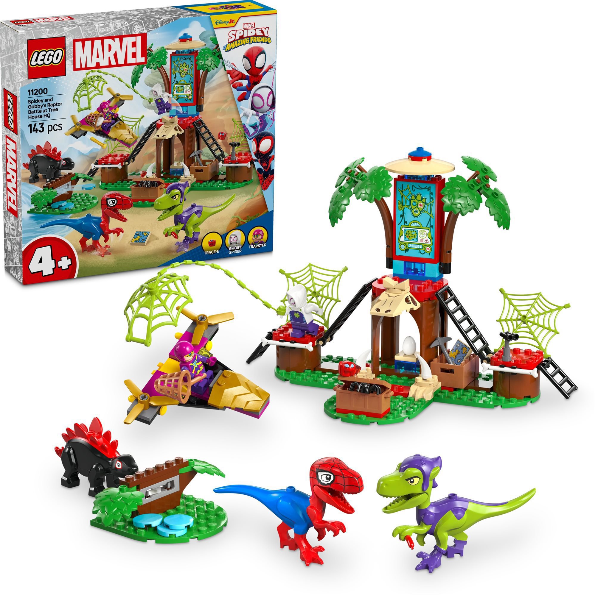 LEGO® Marvel Spidey a jeho úžasní přátelé 11200 - bitva na základně na stromě