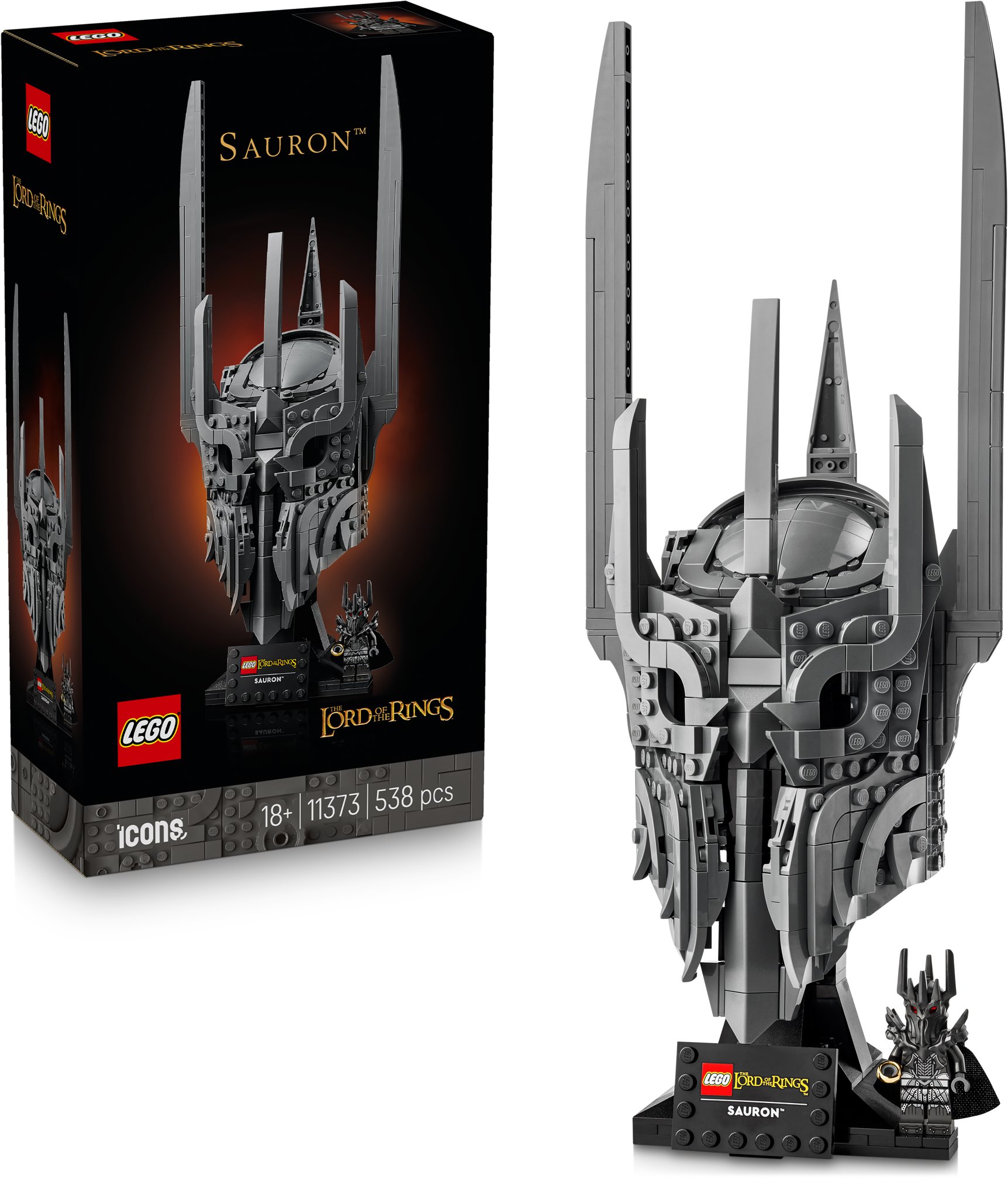 LEGO® Icons 11373 Pán prstenů: Sauronova helma