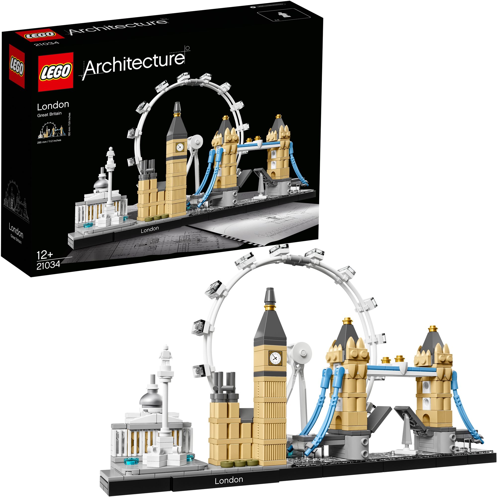 LEGO Architecture 21034 Londýn - stavebnice s ikonickými památkami