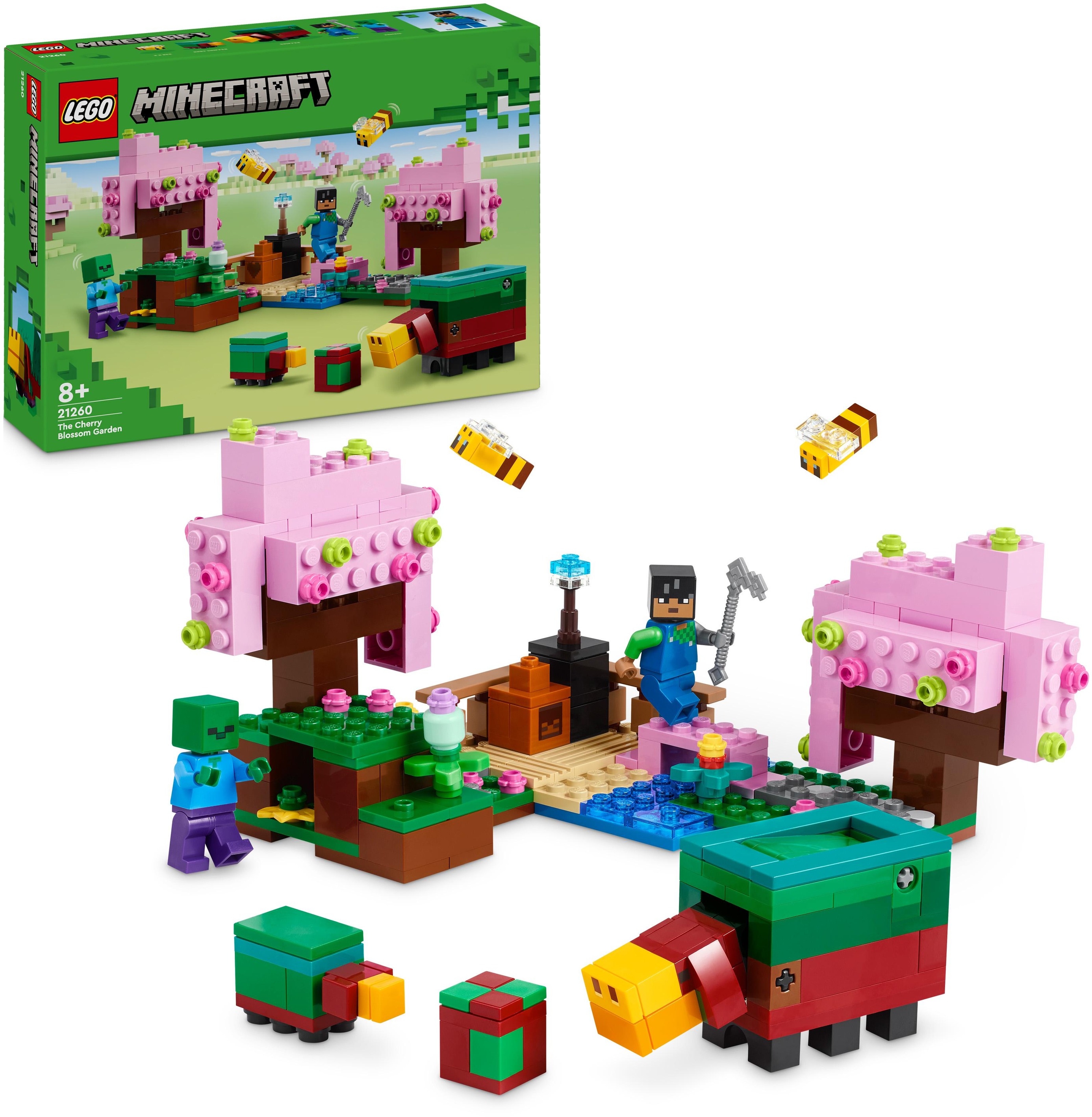 LEGO&reg; Minecraft&reg; 21260 Zahrada s rozkvetlými třešněmi