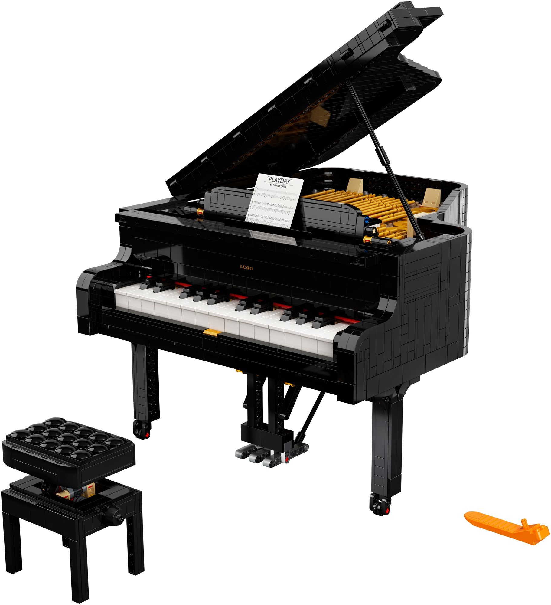LEGO Ideas 21323 Velké piano - stvořte si své vlastní velké piano