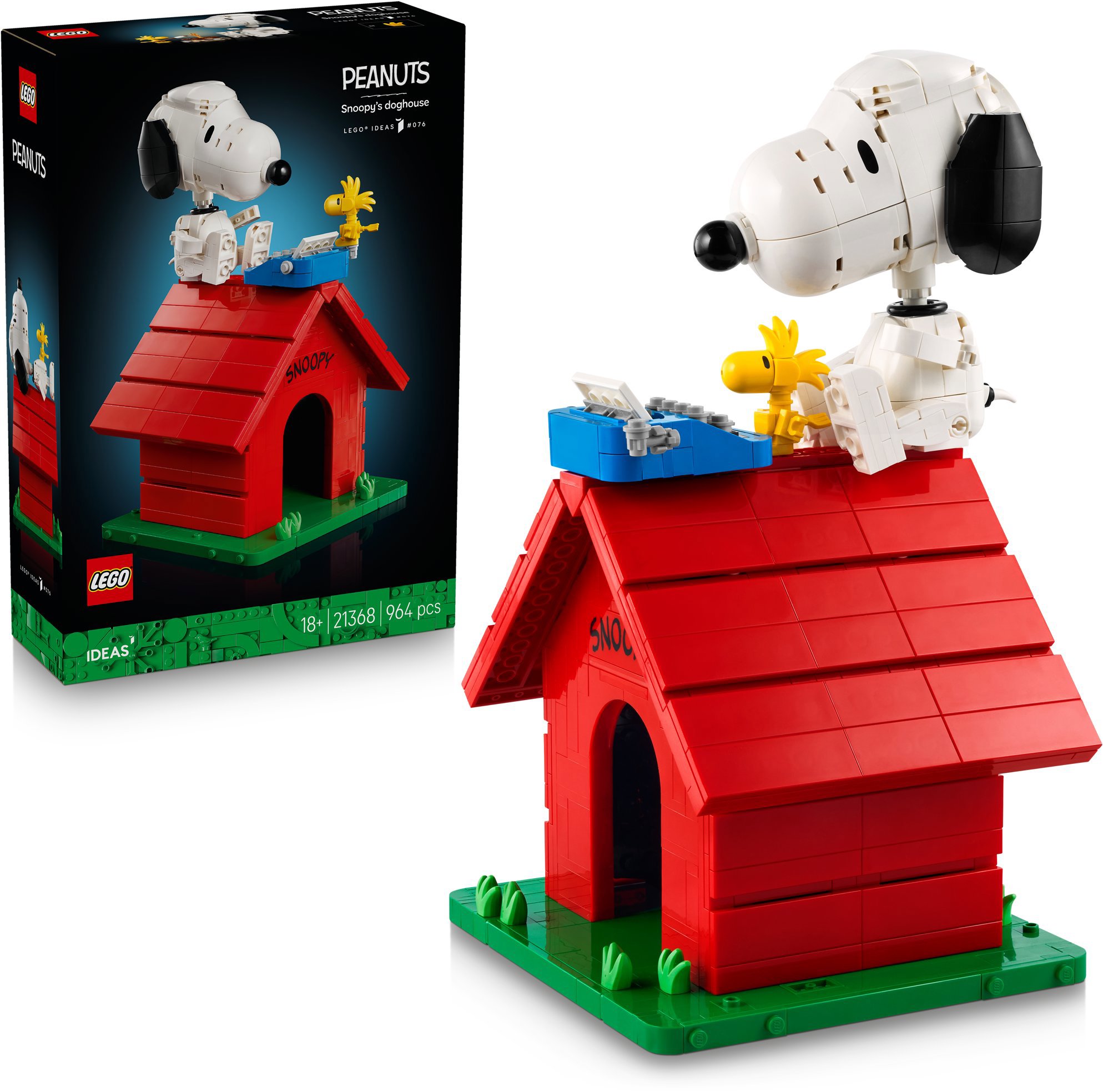 LEGO Ideas 21368 Peanuts: Snoopyho bouda