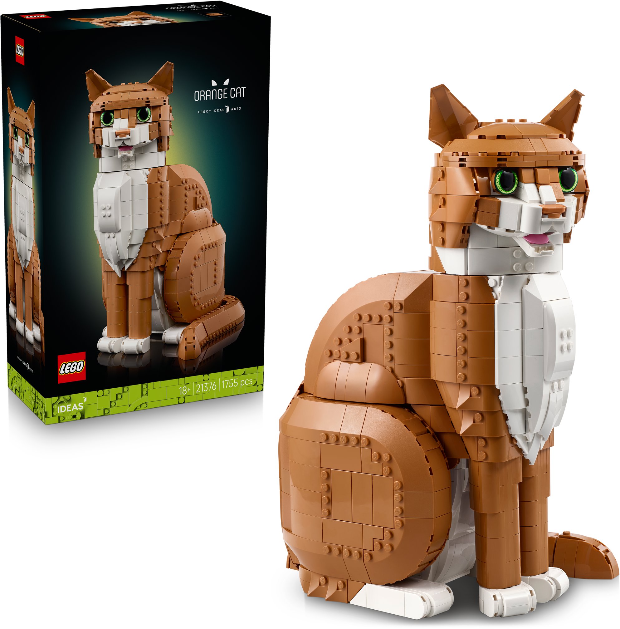 LEGO® Ideas 21376 Oranžová kočka