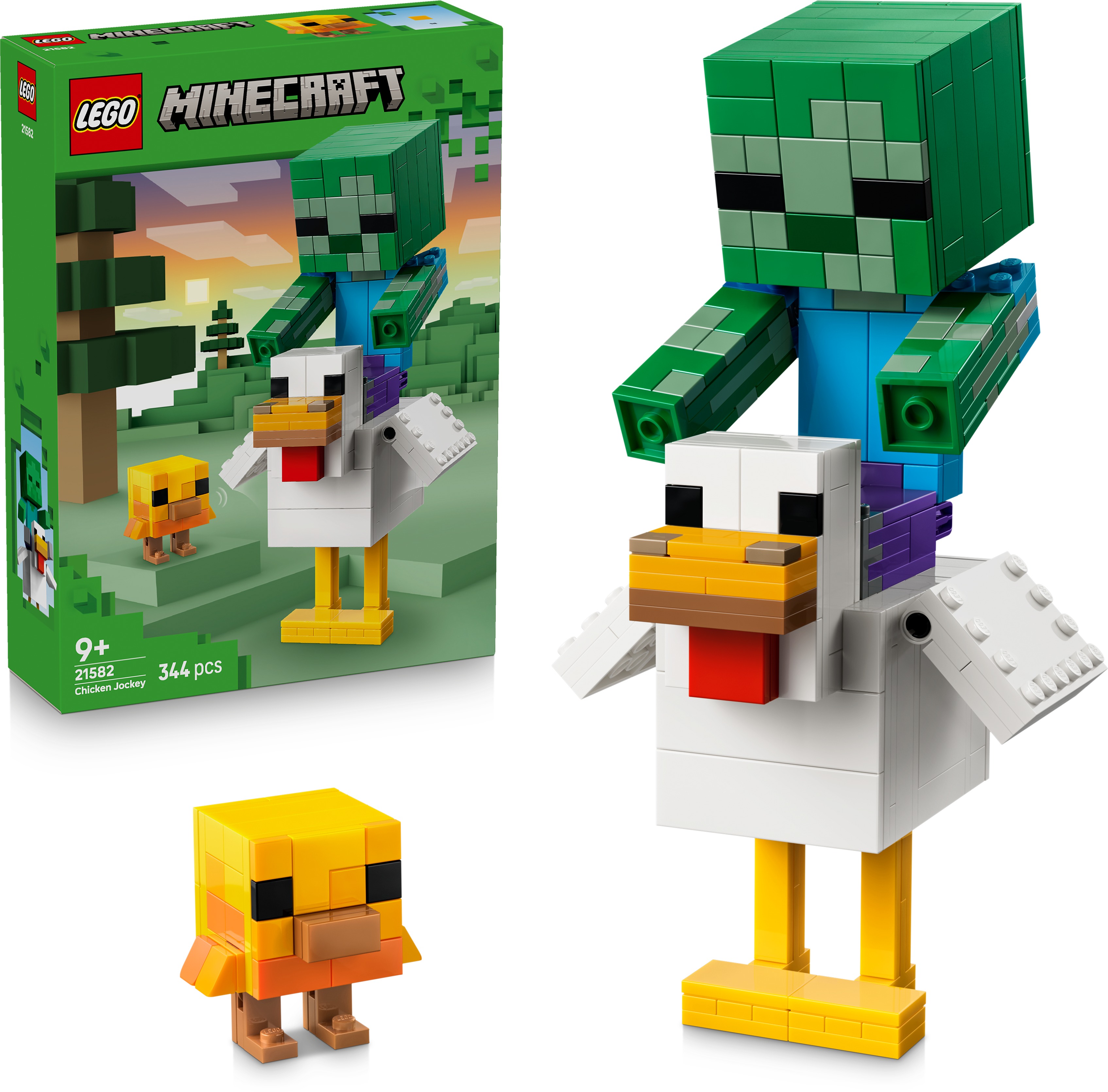 LEGO Minecraft 21582 Kuřecí žokej
