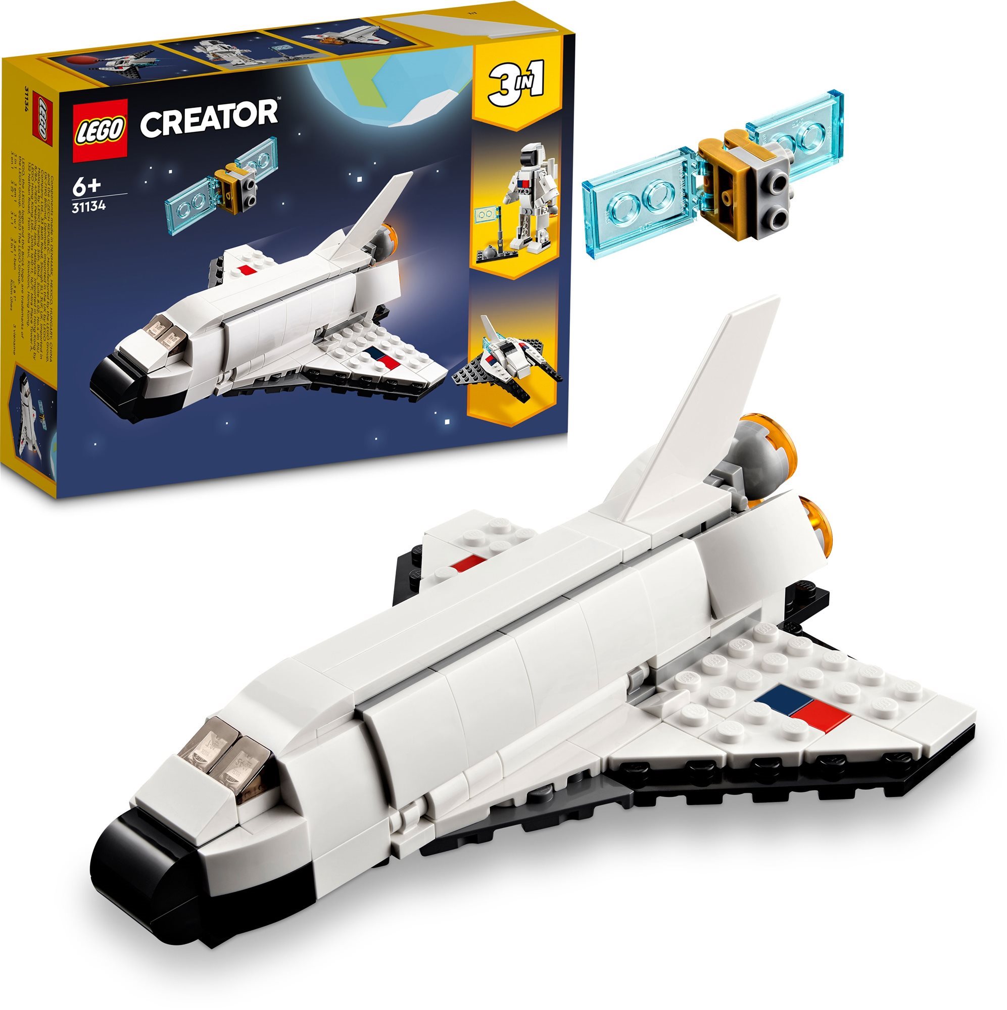LEGO Creator 3 v 1 31134 Raketoplán - unikátní stavebnice