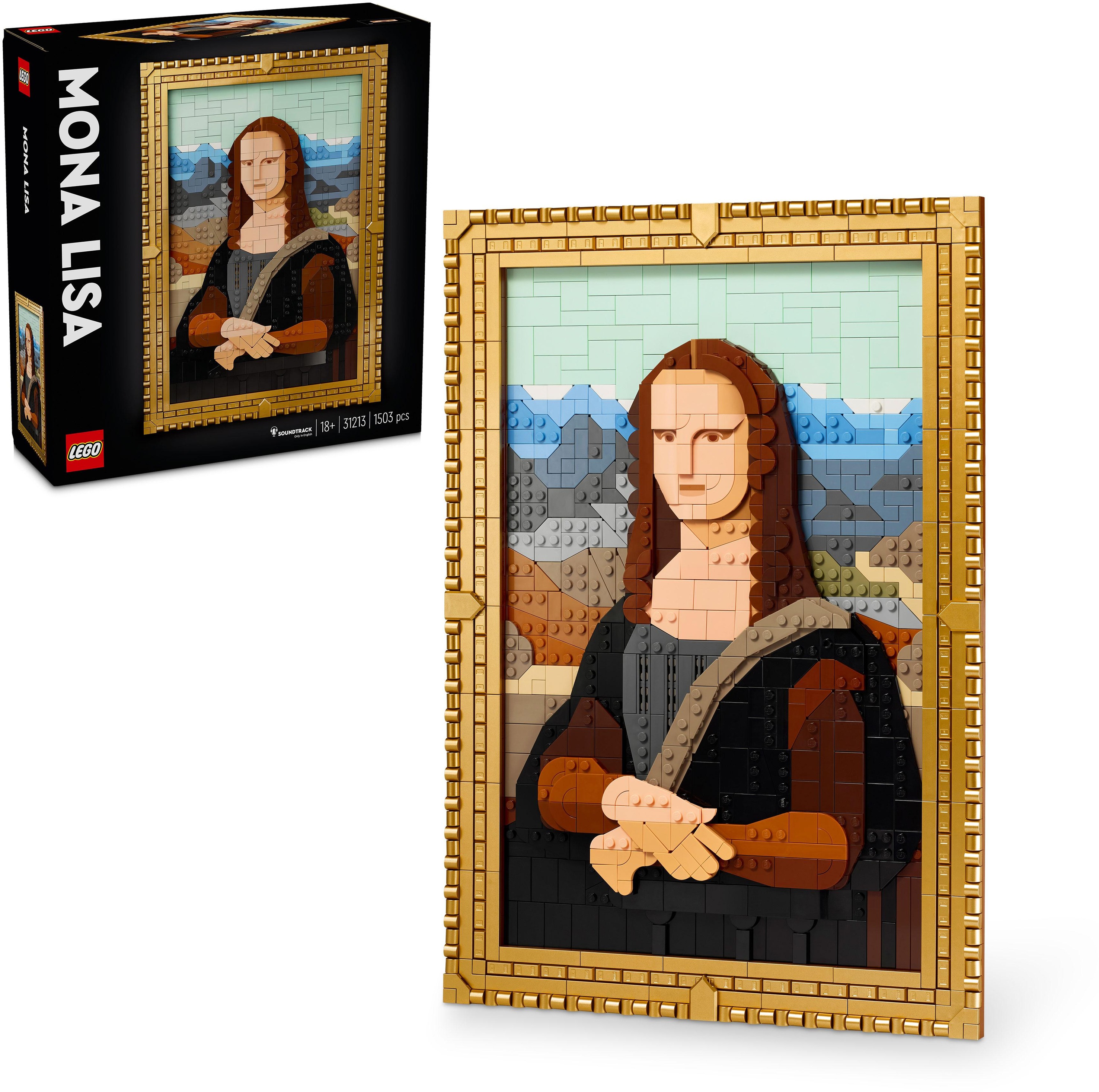 LEGO Art 31213 Mona Lisa - stavebnice pro kreativní umění