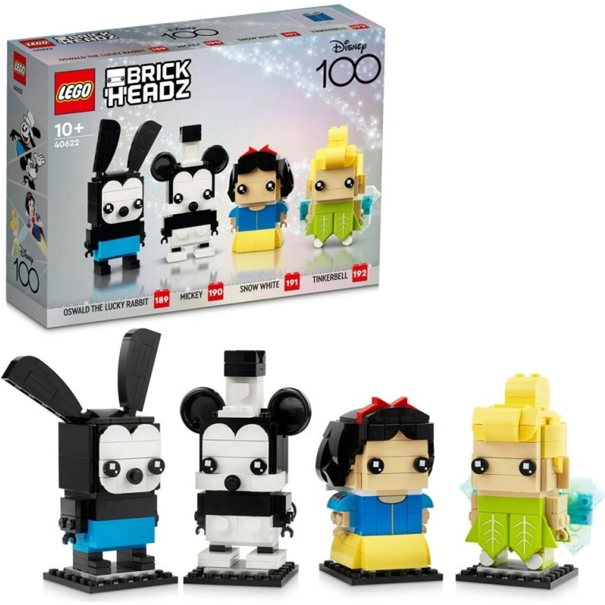 LEGO® BrickHeadz™ 40622 Oslava 100 let Disney - Mickey a Minnie Mouse