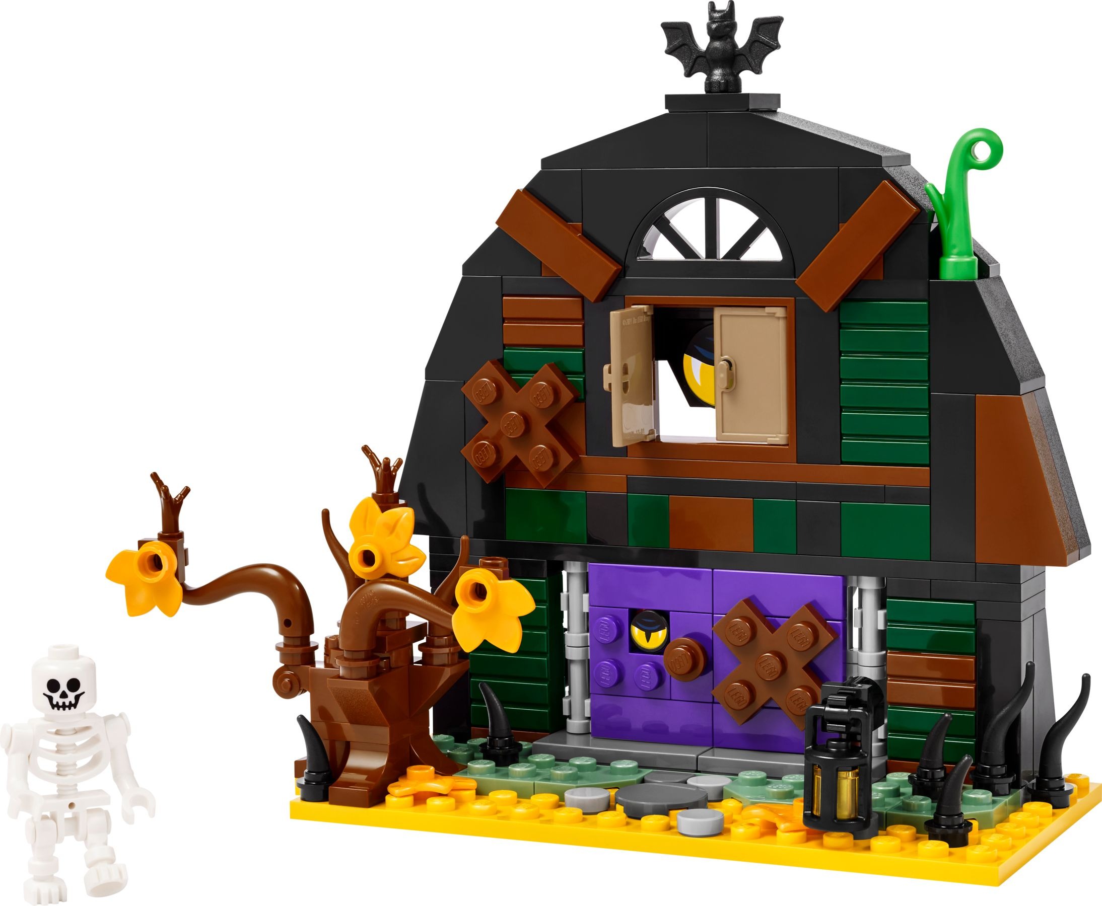 LEGO Iconic 40721 Halloweenská stodola - výborný stavebnicový set pro děti