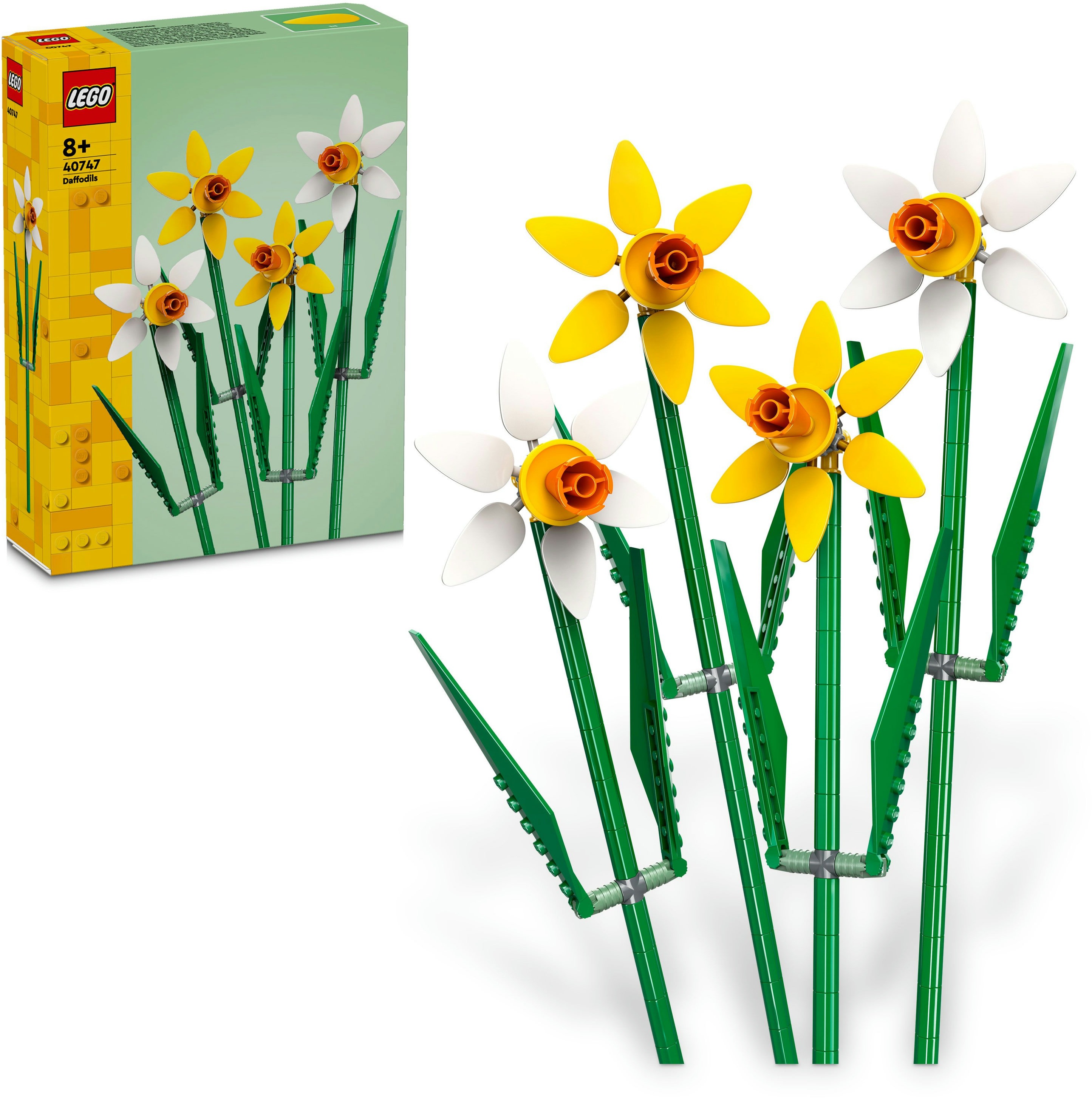 LEGO Botanicals 40747 Narcisy - Stavebnice pro děti