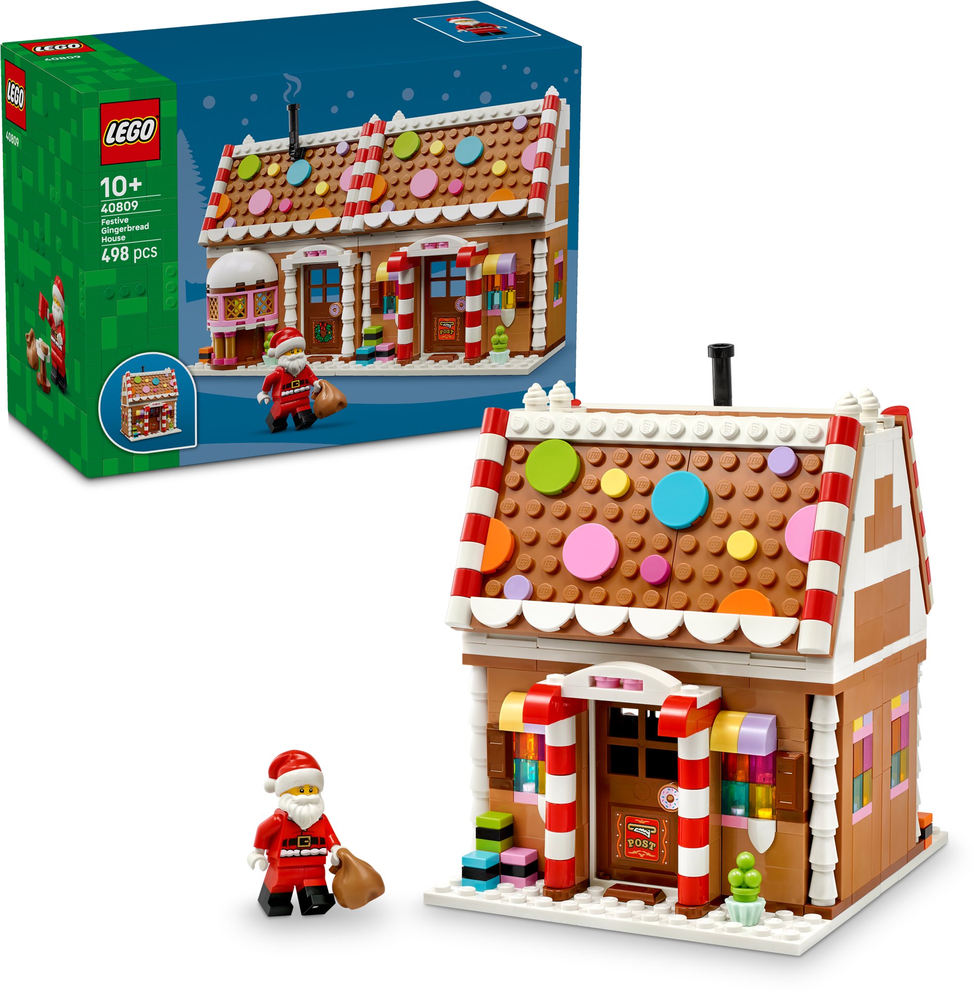 Stavebnice LEGO Icons 40809 Vánoční perníková chaloupka