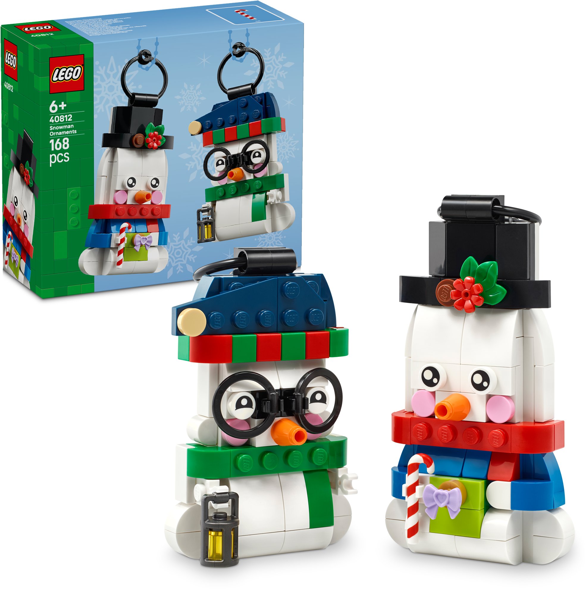 LEGO Icons 40812 Ozdobní sněhuláci