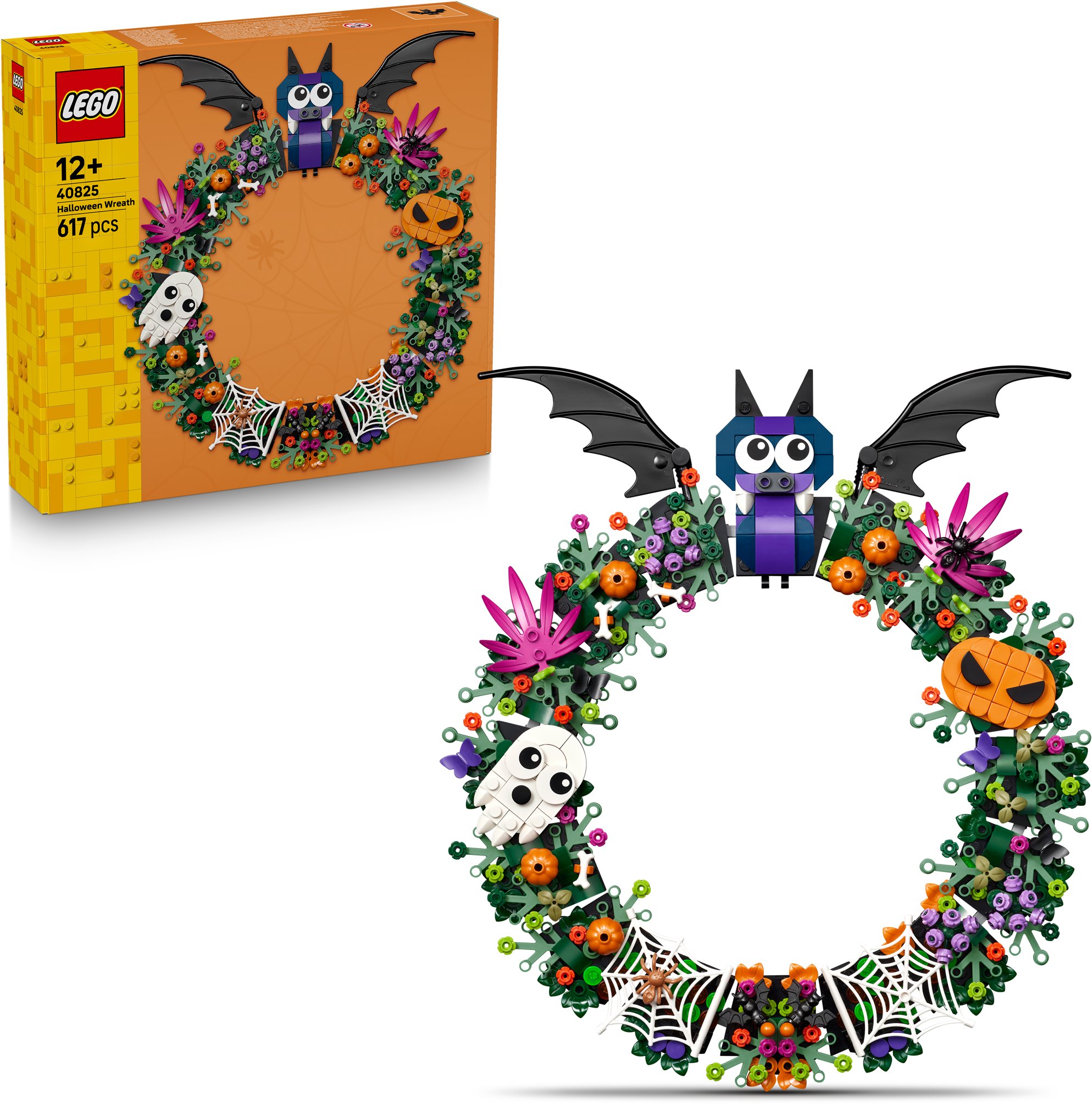 LEGO® Icons 40825 Halloweenský věnec