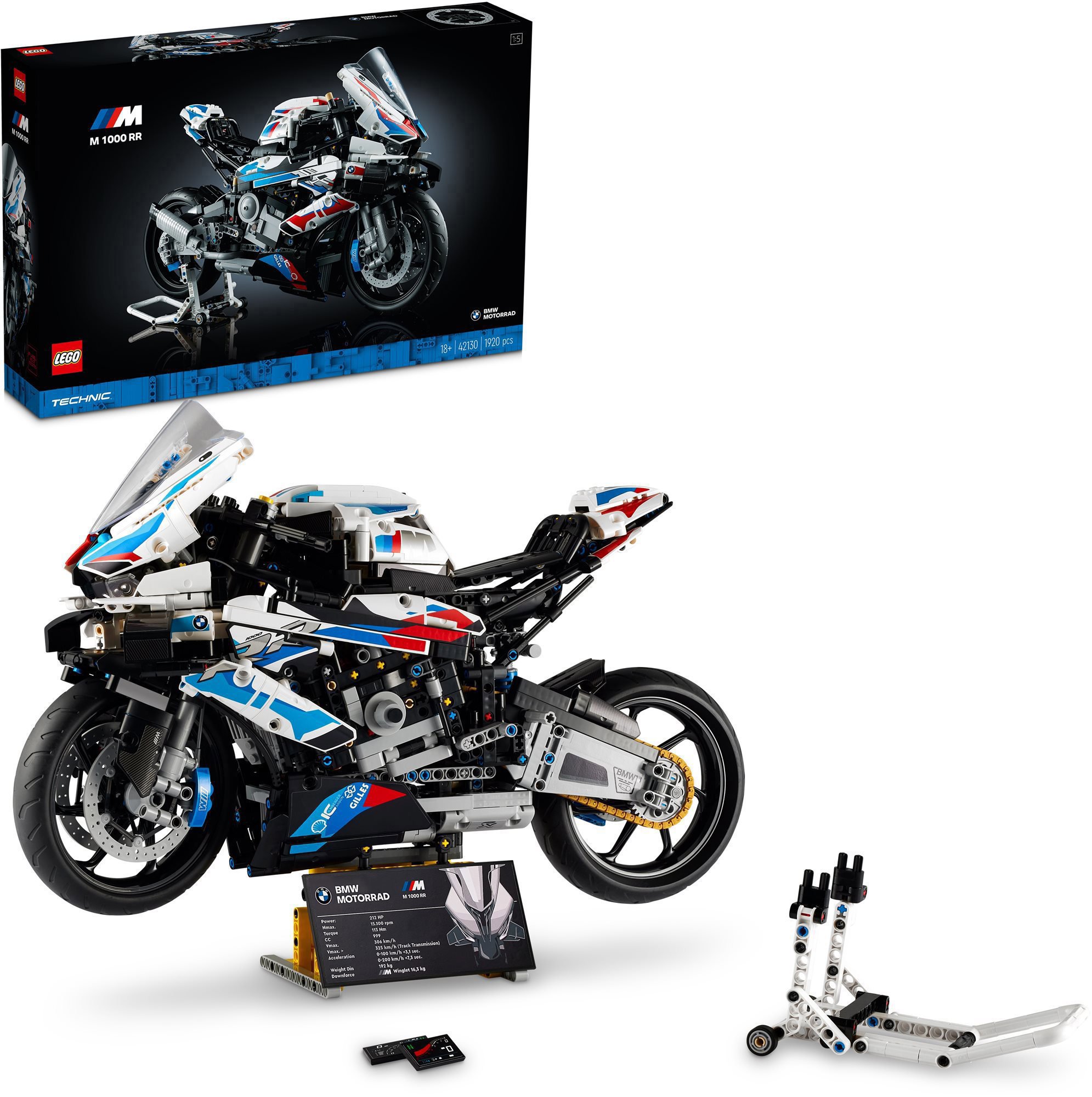 LEGO Technic 42130 BMW M 1000 RR model motocyklu