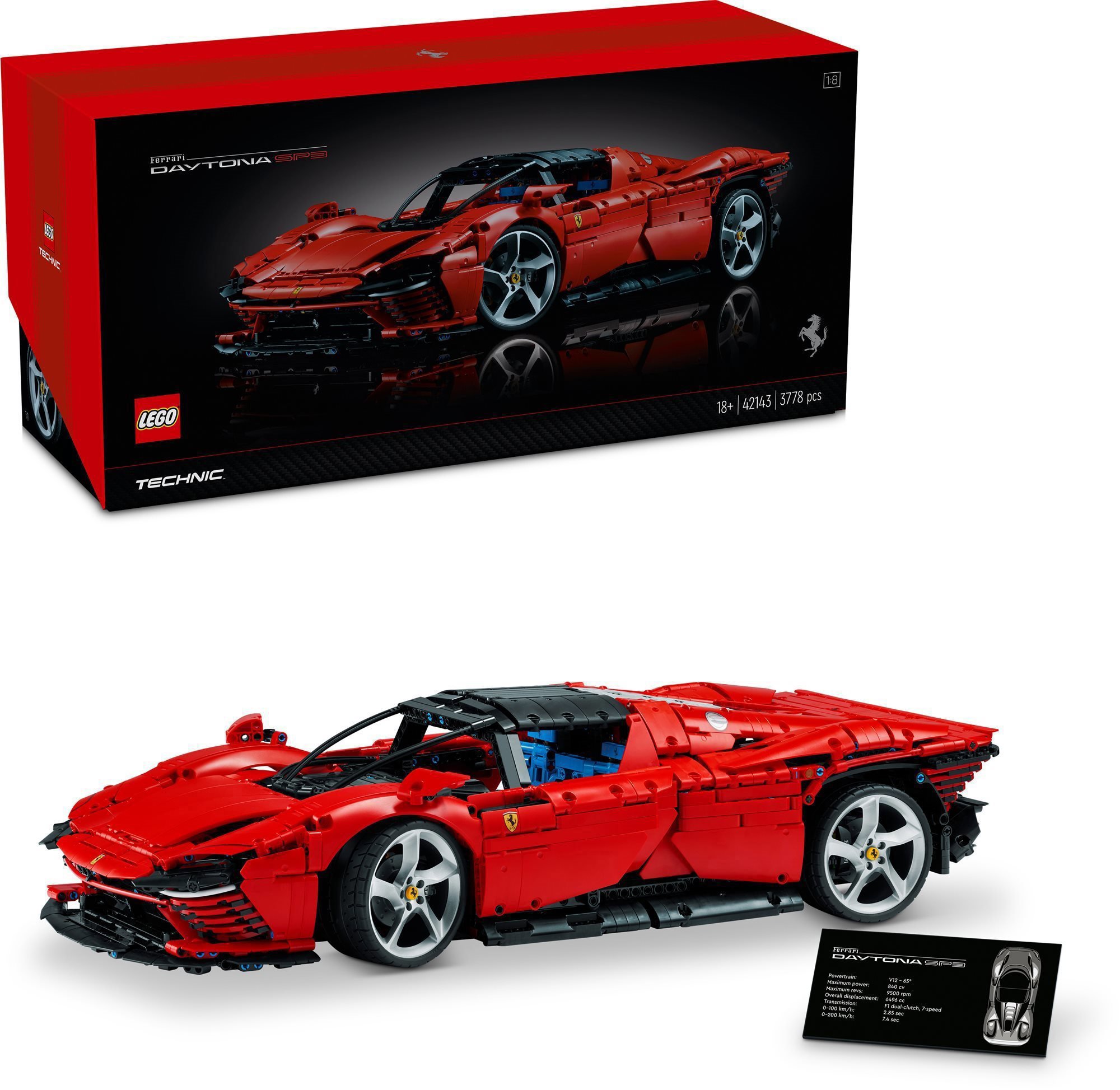 LEGO Technic 42143 Ferrari Daytona SP3 stavebnice