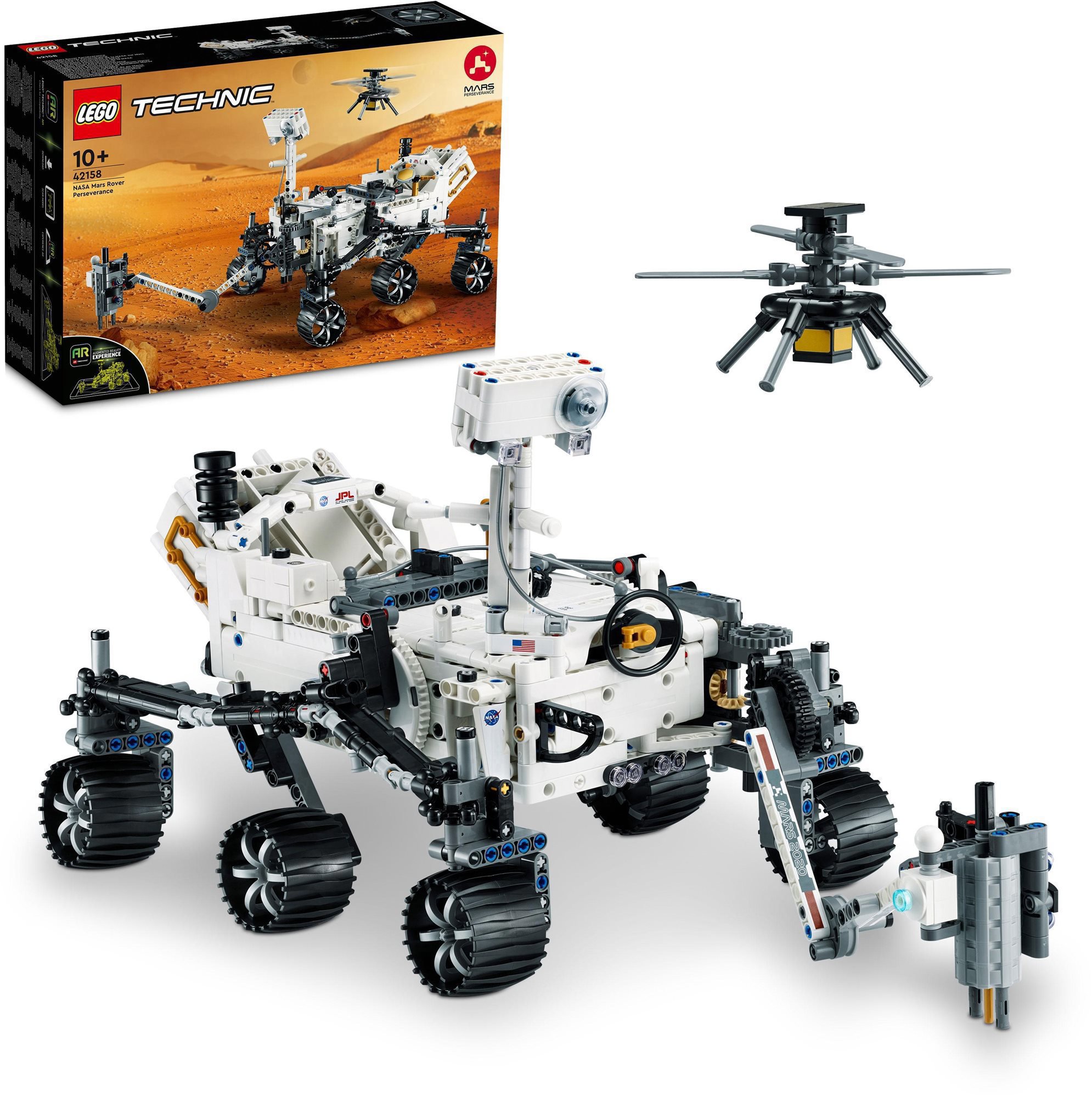 LEGO Technic 42158 NASA Mars Rover Perseverance model