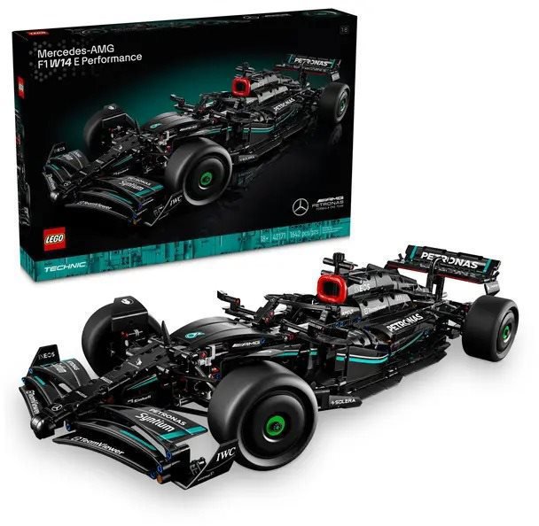LEGO Technic 42171 Mercedes-AMG F1 W14 E Performance detailní model