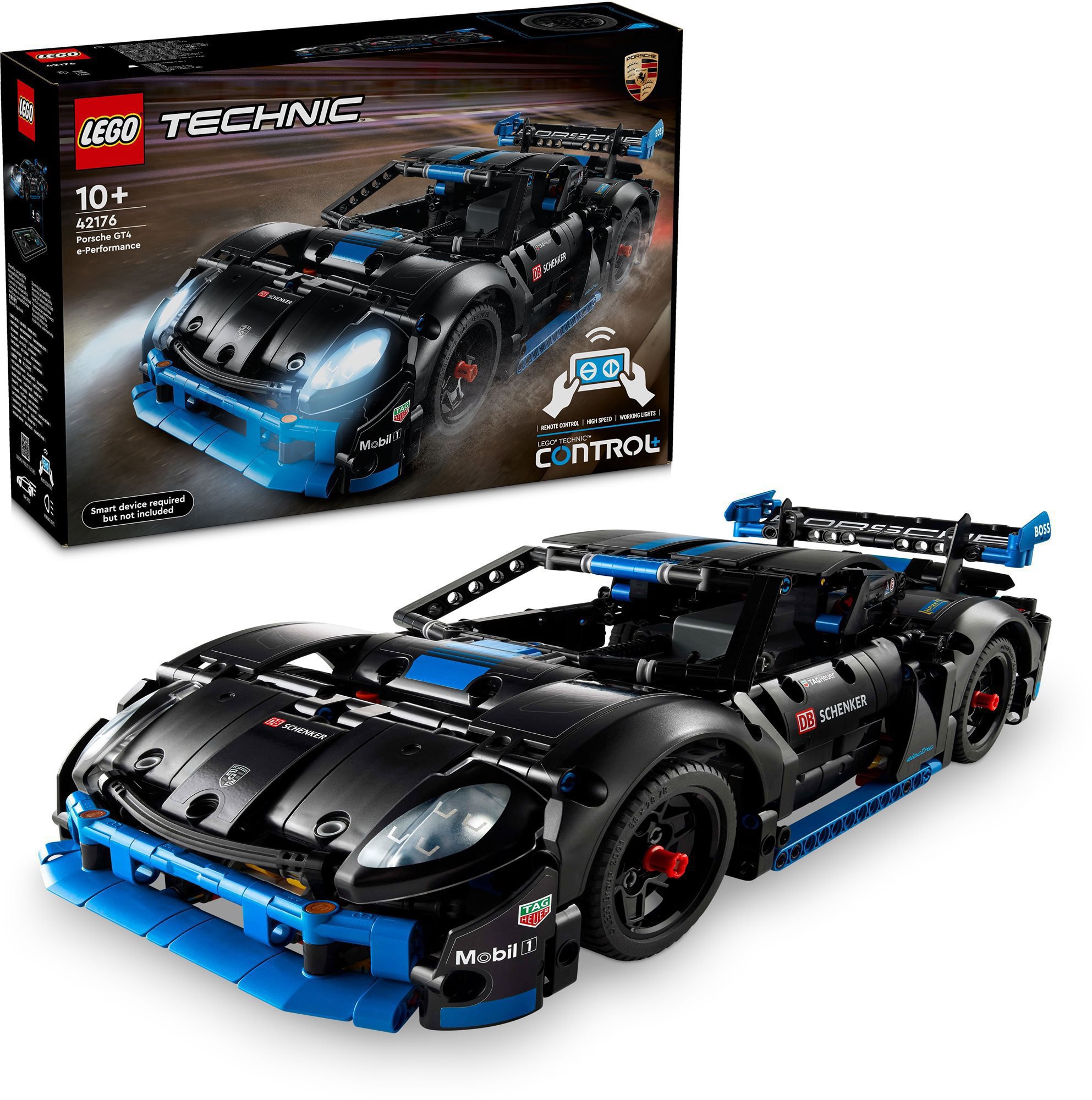 LEGO Technic 42176 Závodní auto Porsche GT4 e-Performance - stavebnice