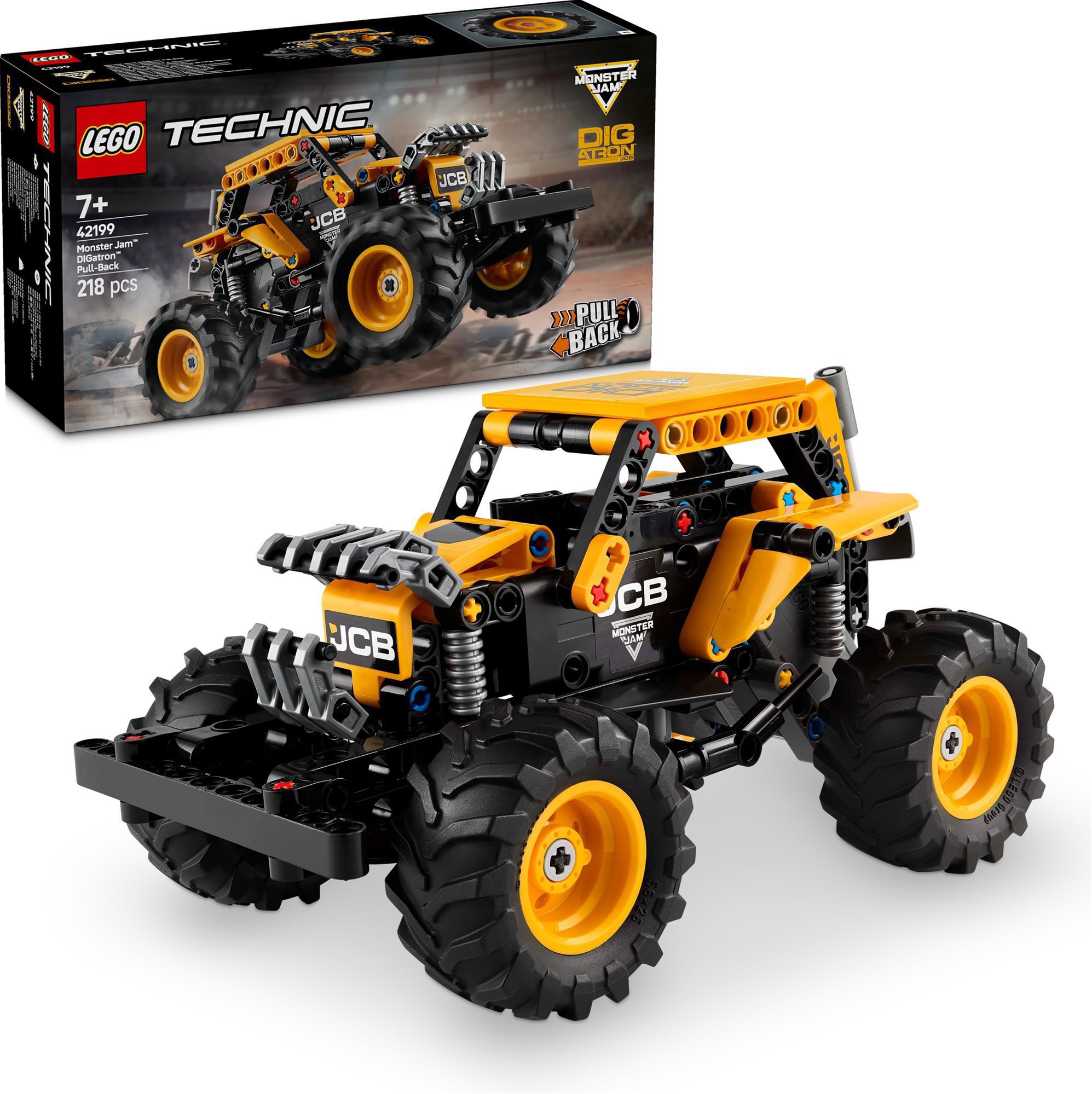 LEGO Technic 42199 Monster Jam DIGatron s natahovacím motorem