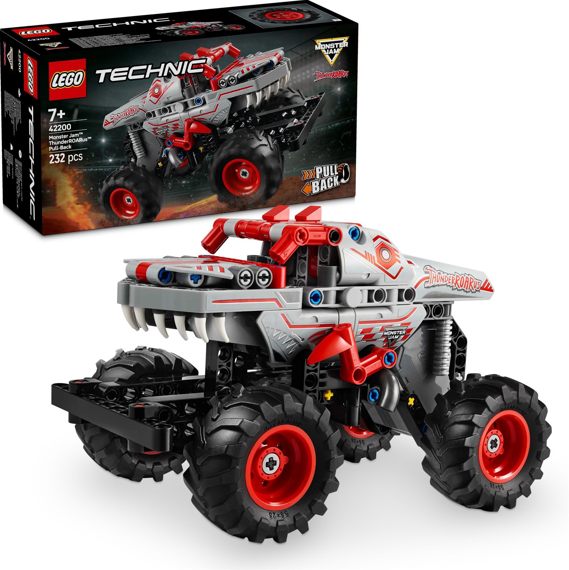 LEGO Technic 42200 Monster Jam ThunderROARus s natahovacím motorem