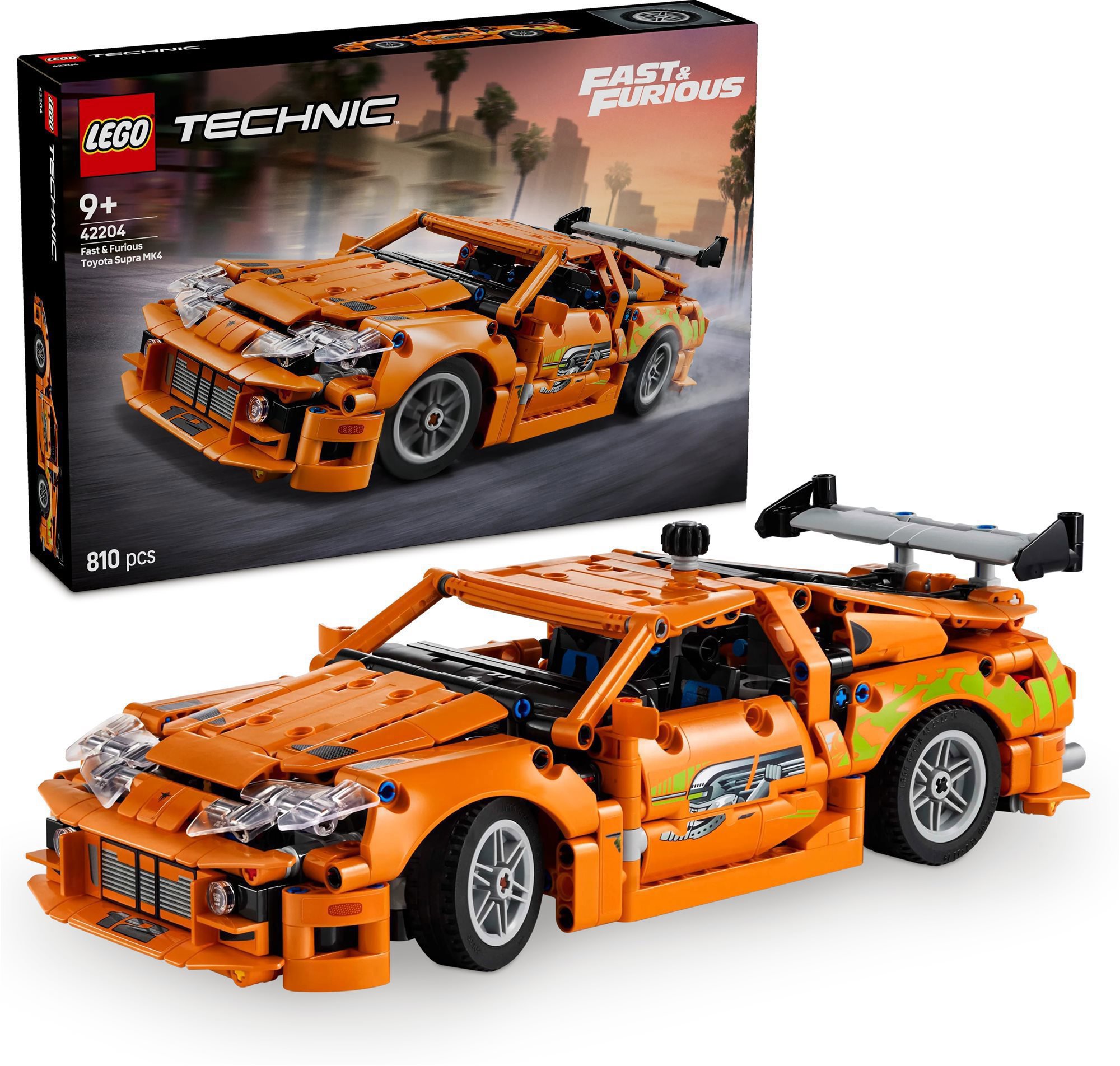 LEGO® Technic 42204 Fast and Furious Toyota Supra MK4 model