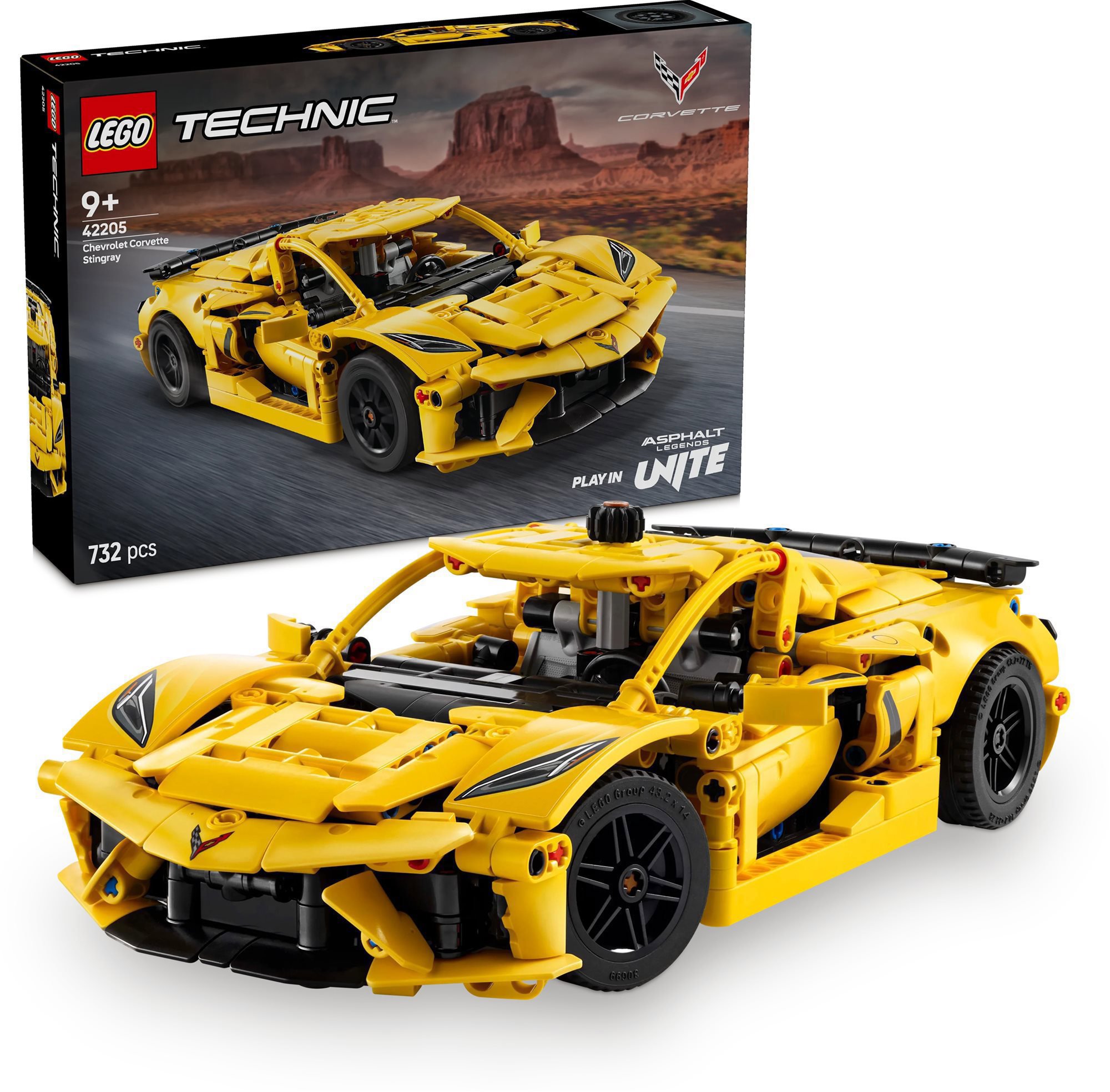 Model LEGO® Technic 42205 Chevrolet Corvette Stingray